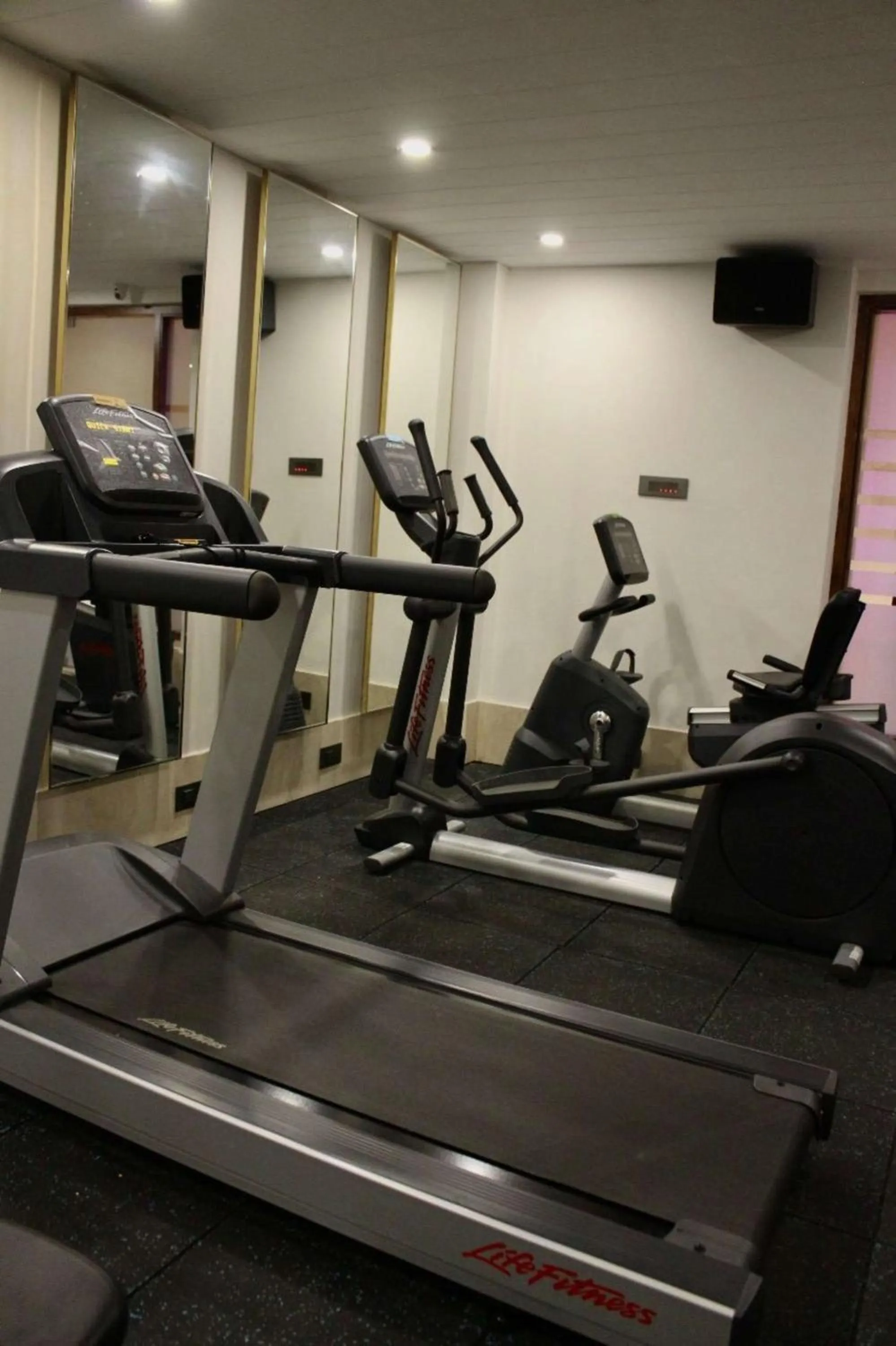 Fitness centre/facilities in Radisson Golf Resort Pahalgam
