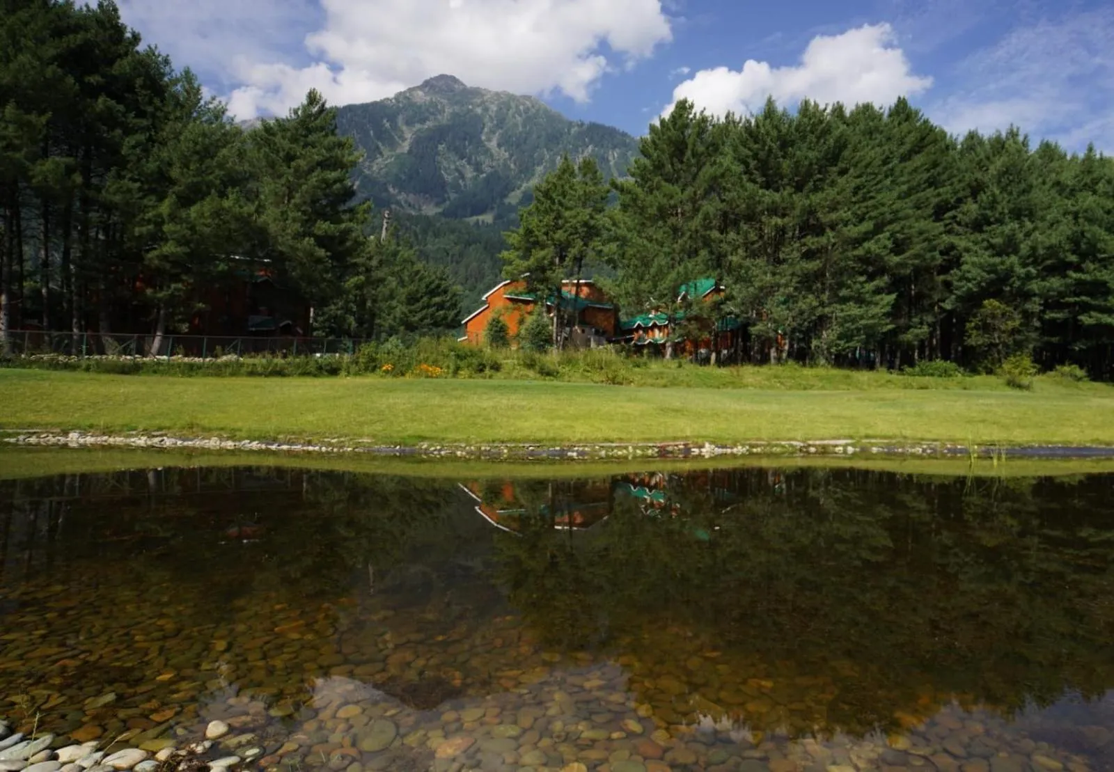 Natural landscape in Radisson Golf Resort Pahalgam