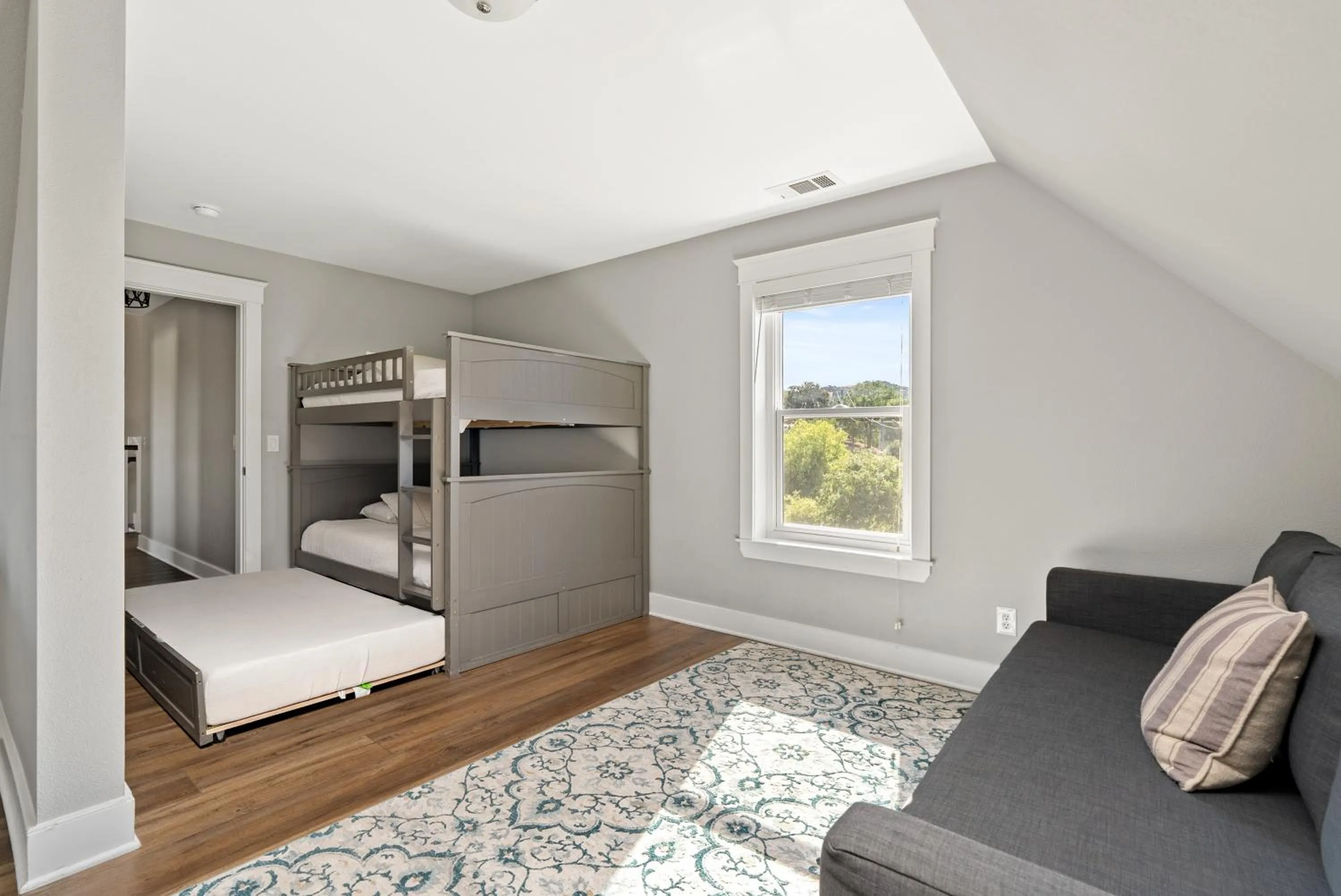 Bed in Paso Wine Country Farmhouse with Pool, Spa, Game Room