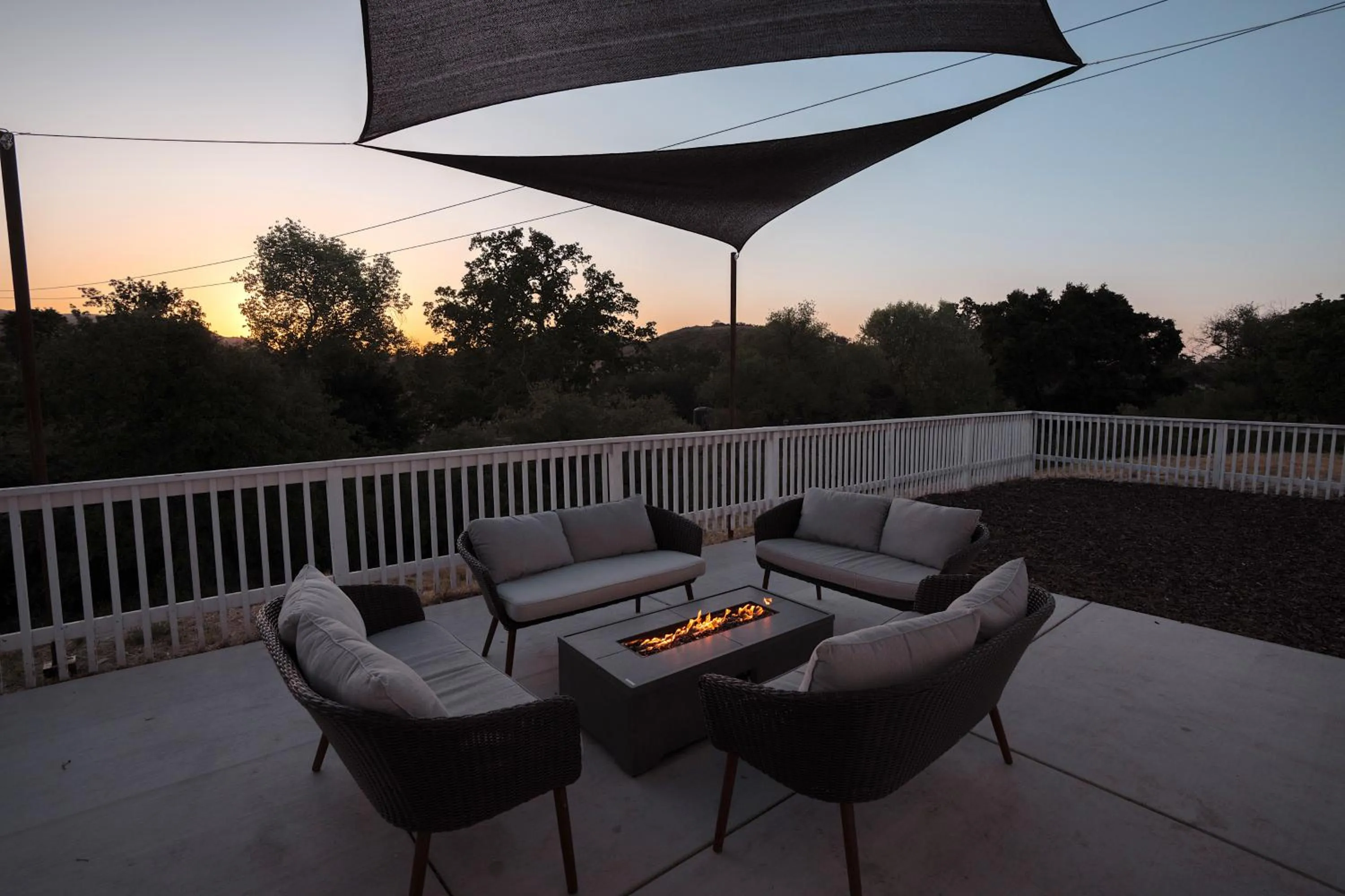 Patio in Paso Wine Country Farmhouse with Pool, Spa, Game Room