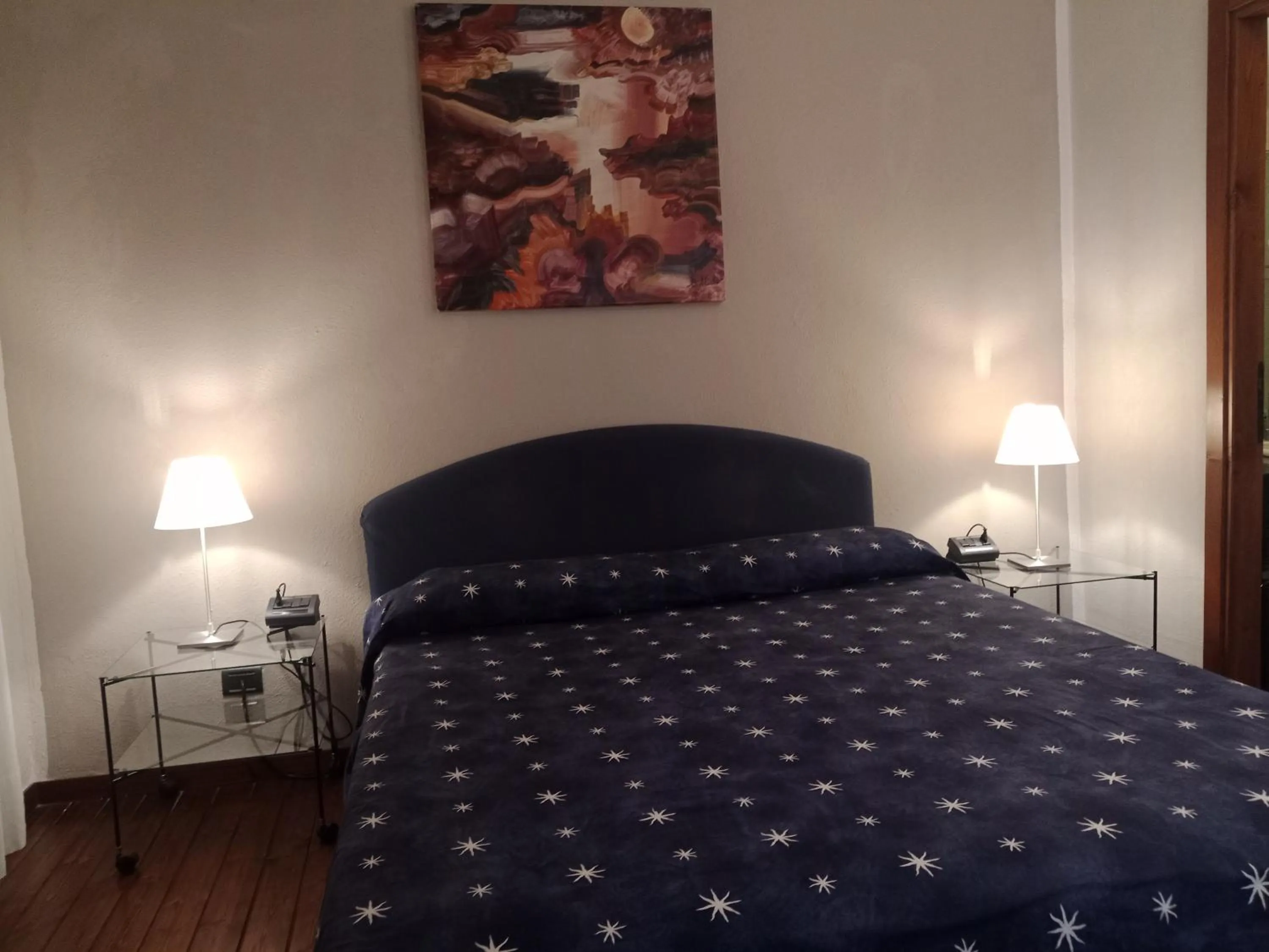 Bed in Locanda del Glicine