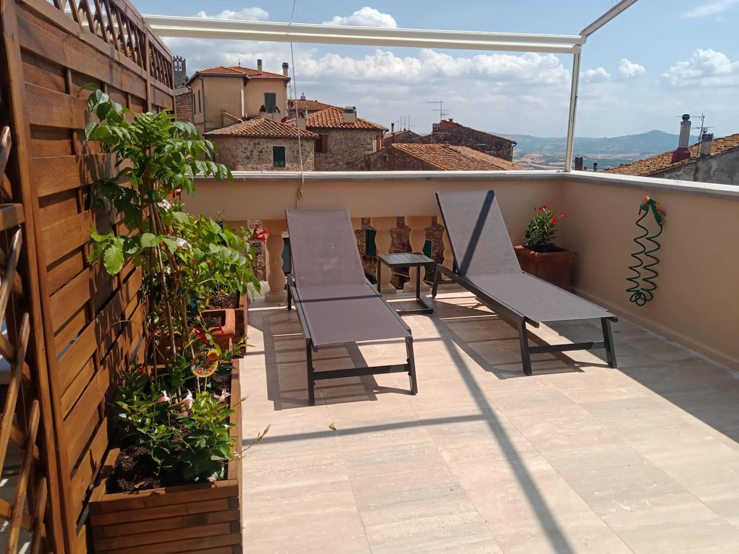 Balcony/Terrace in Locanda del Glicine