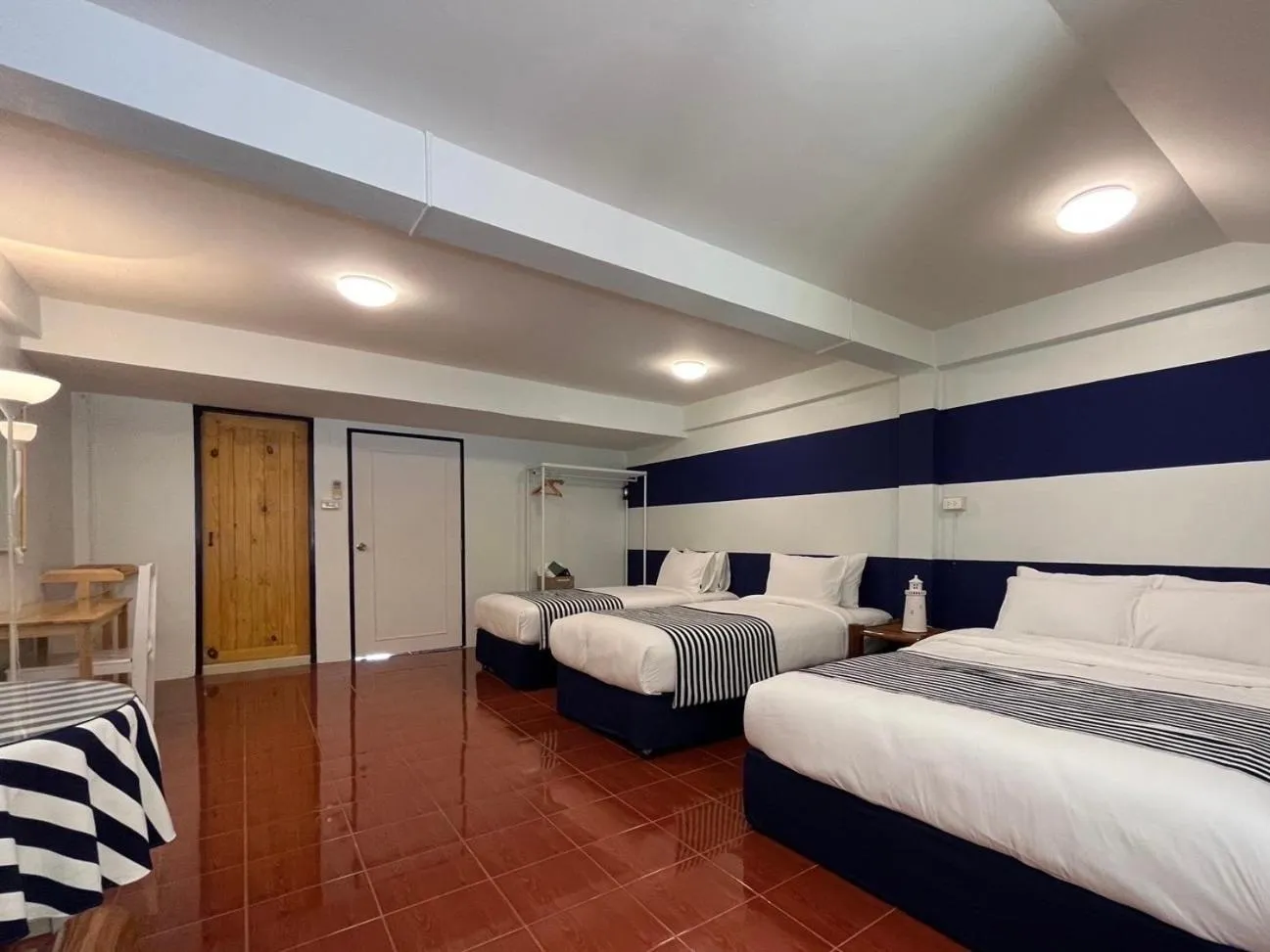 Bed in Nautical Home B&B Khaolak