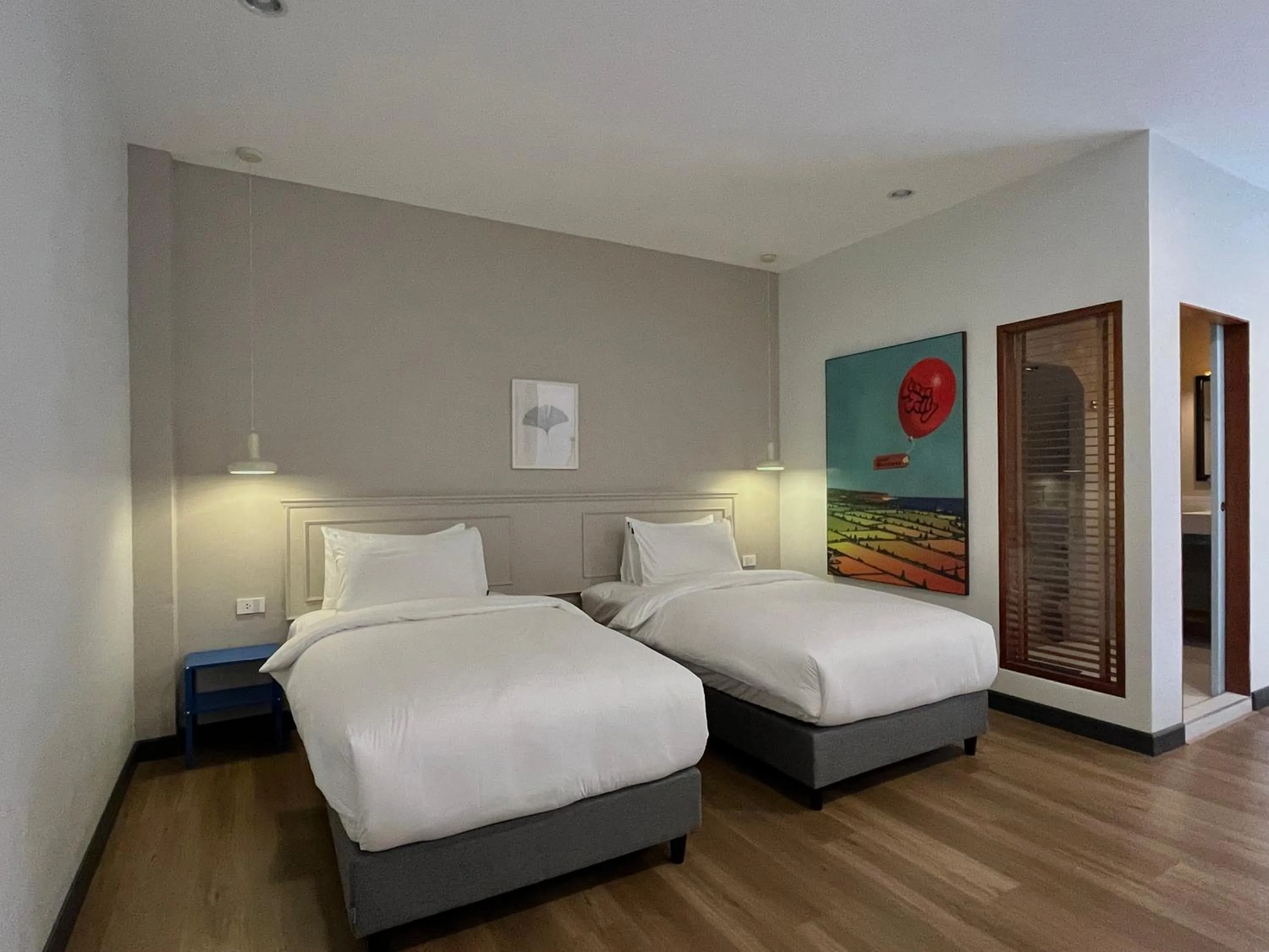 Bedroom, Bed in Nautical Home & Seashell House B&B