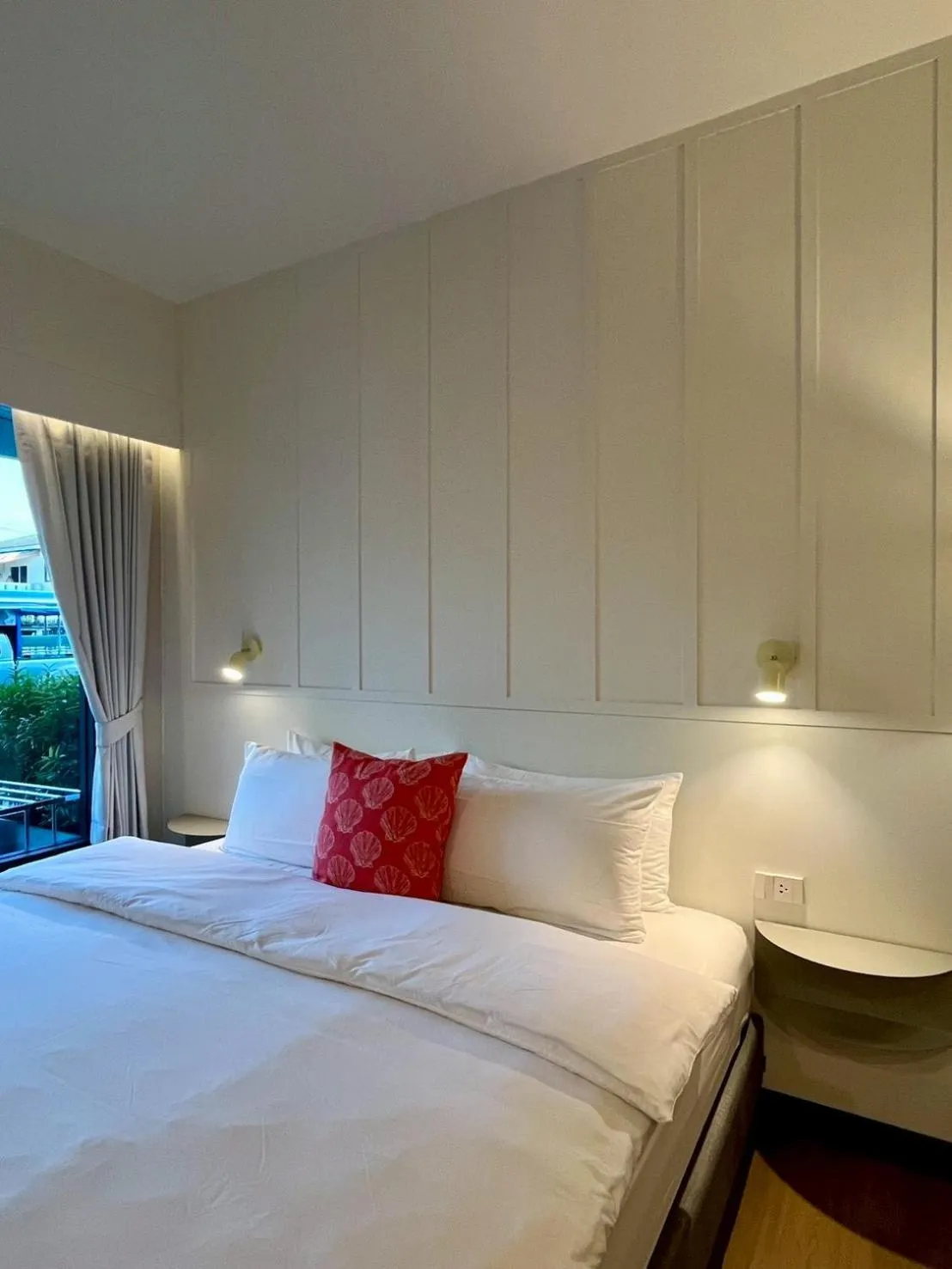 Bedroom, Bed in Nautical Home & Seashell House B&B