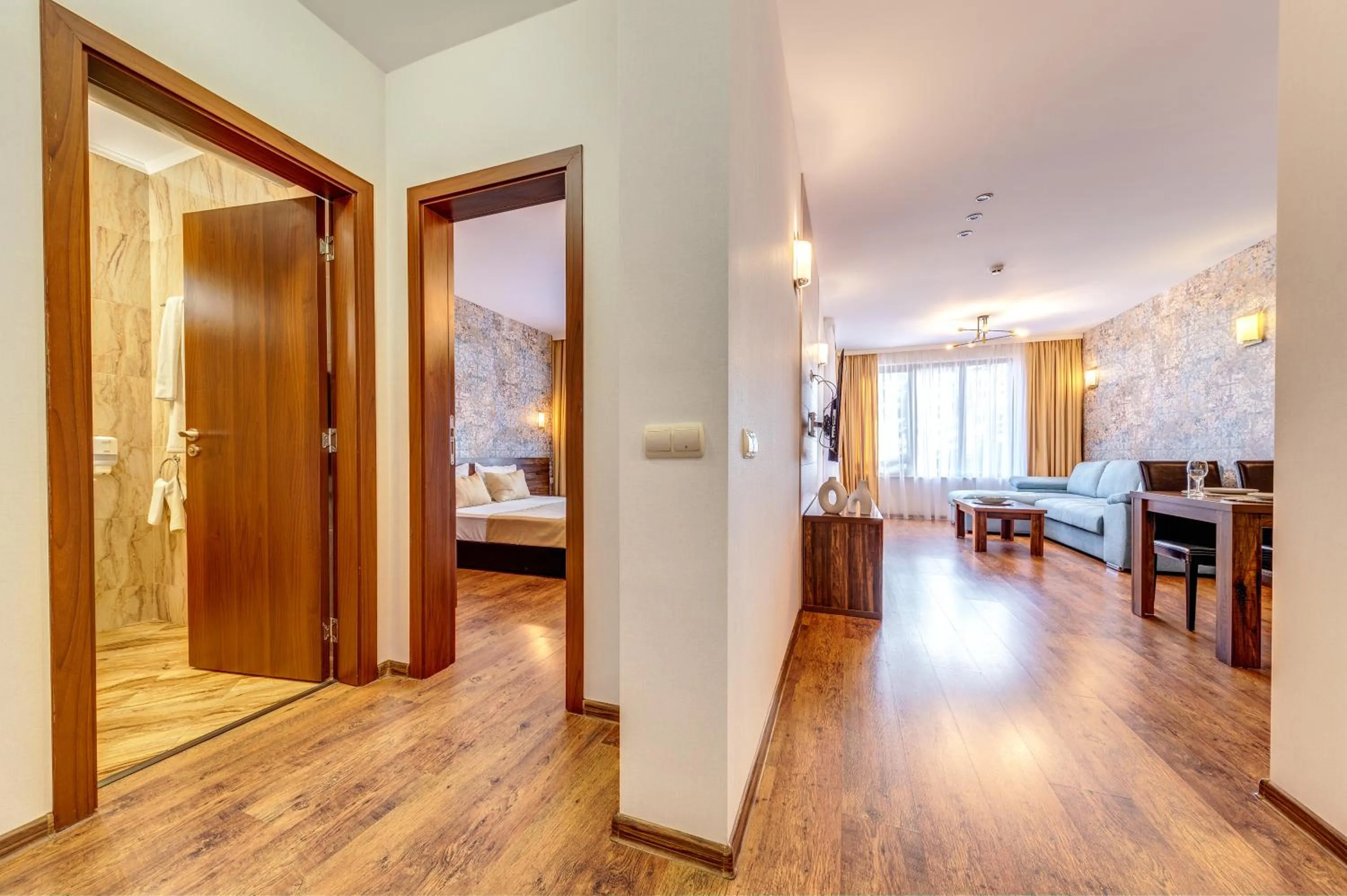 Bed in Oak Residence Hotel & Relax