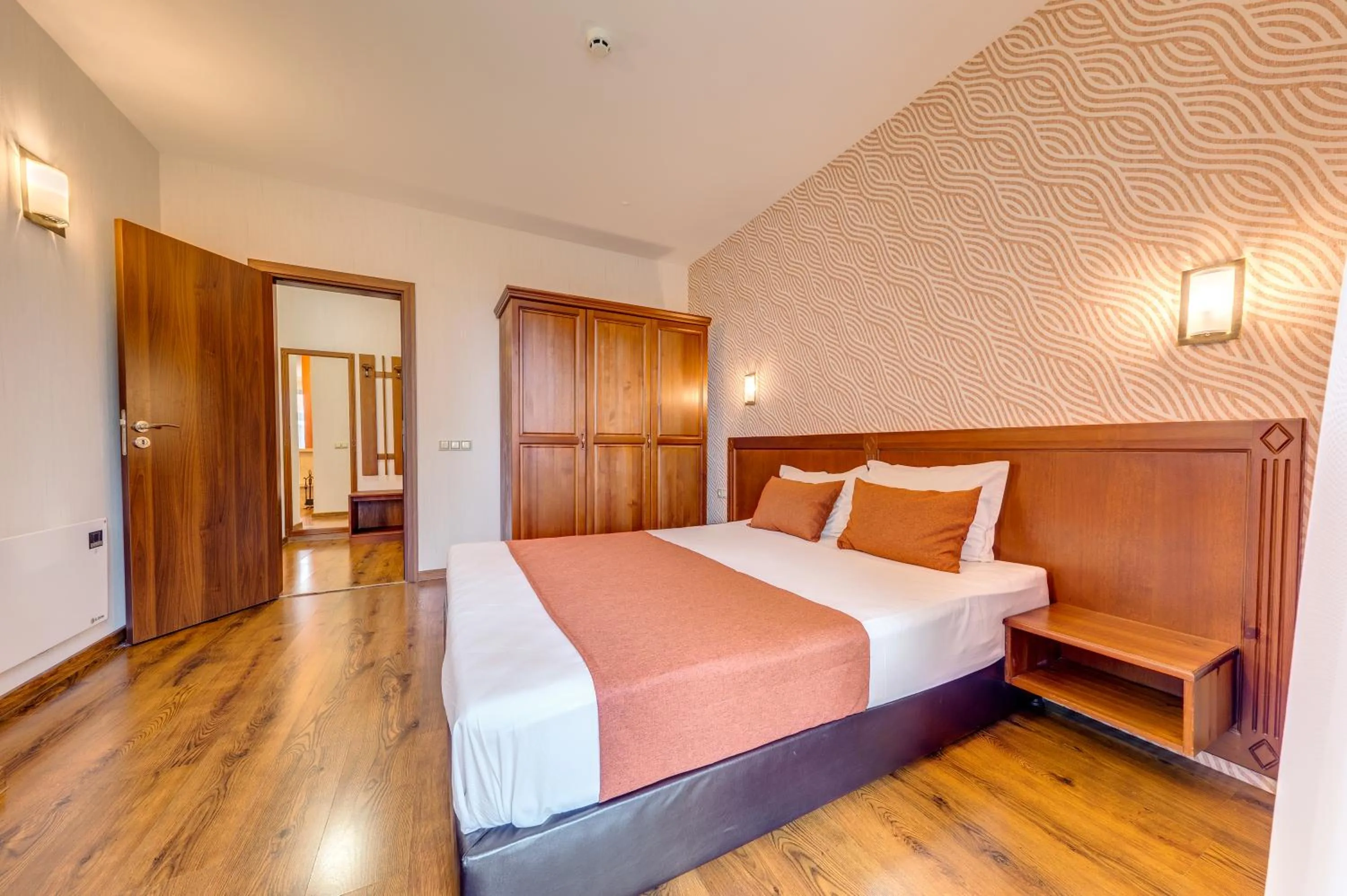 Bed in Oak Residence Hotel & Relax