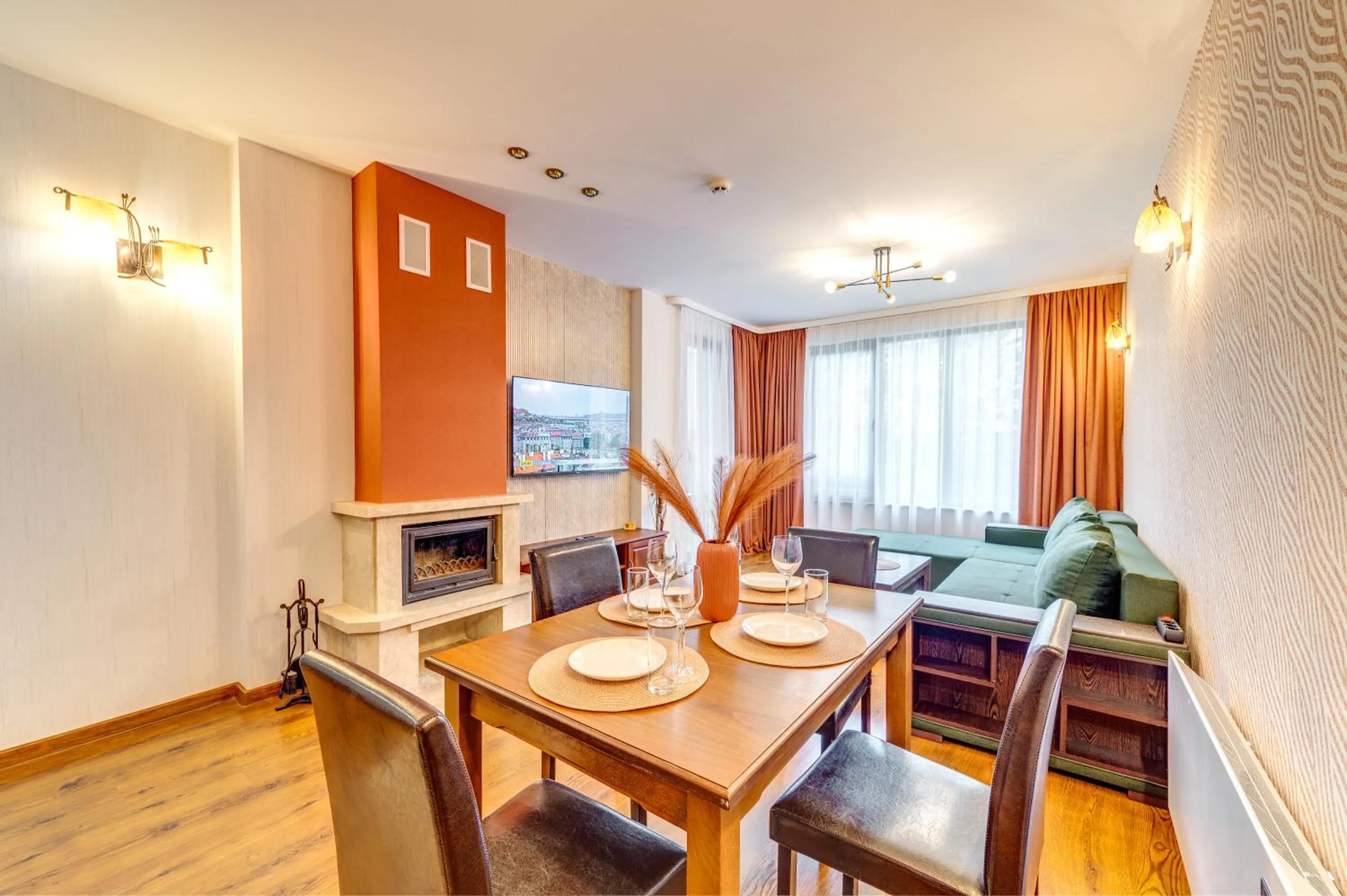 Living room in Oak Residence Hotel & Relax