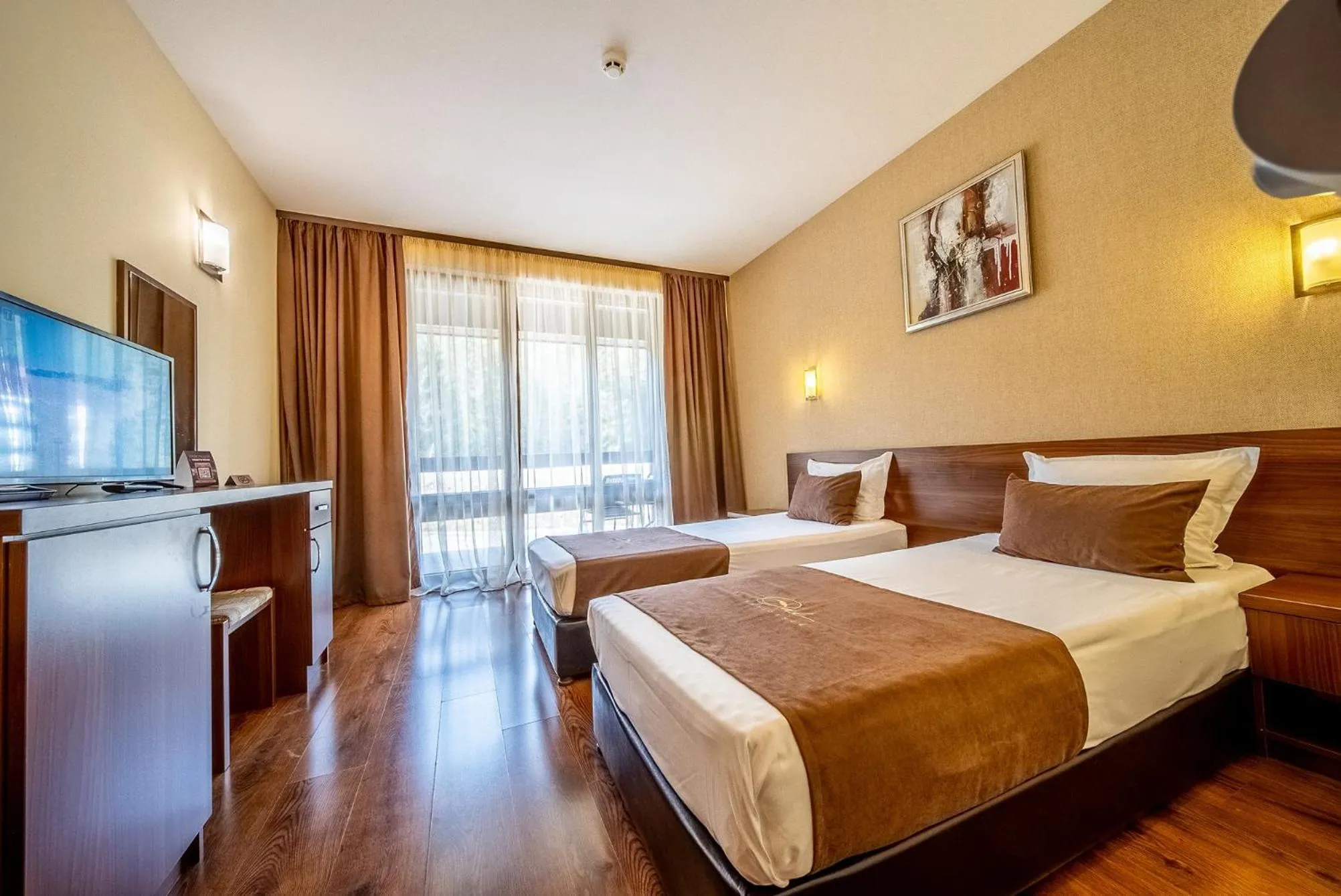 Bed in Oak Residence Hotel & Relax