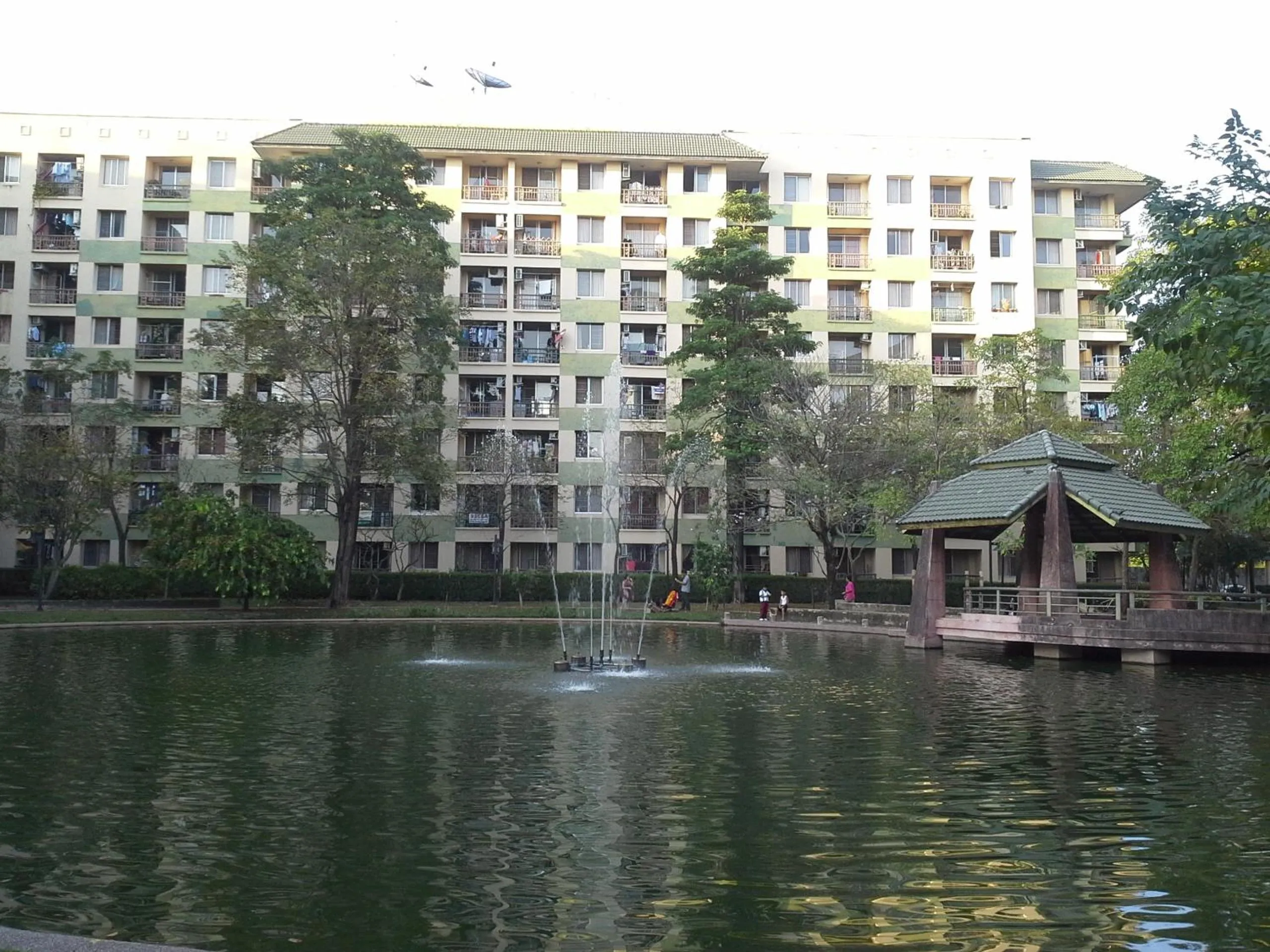 Natural landscape in The Park Land Bangna by Nudda