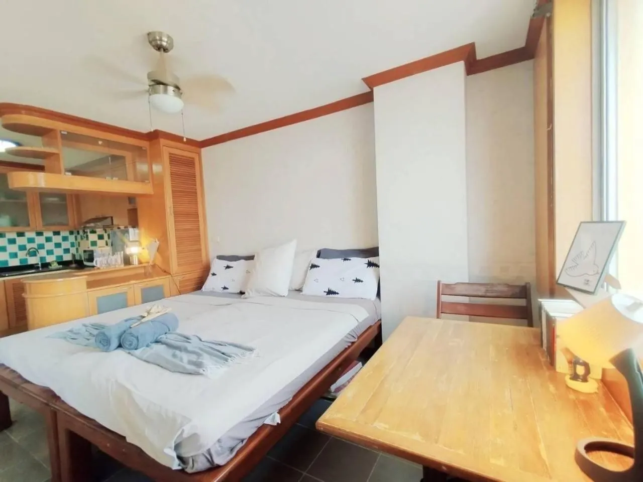 Bed in The Park Land Bangna by Nudda