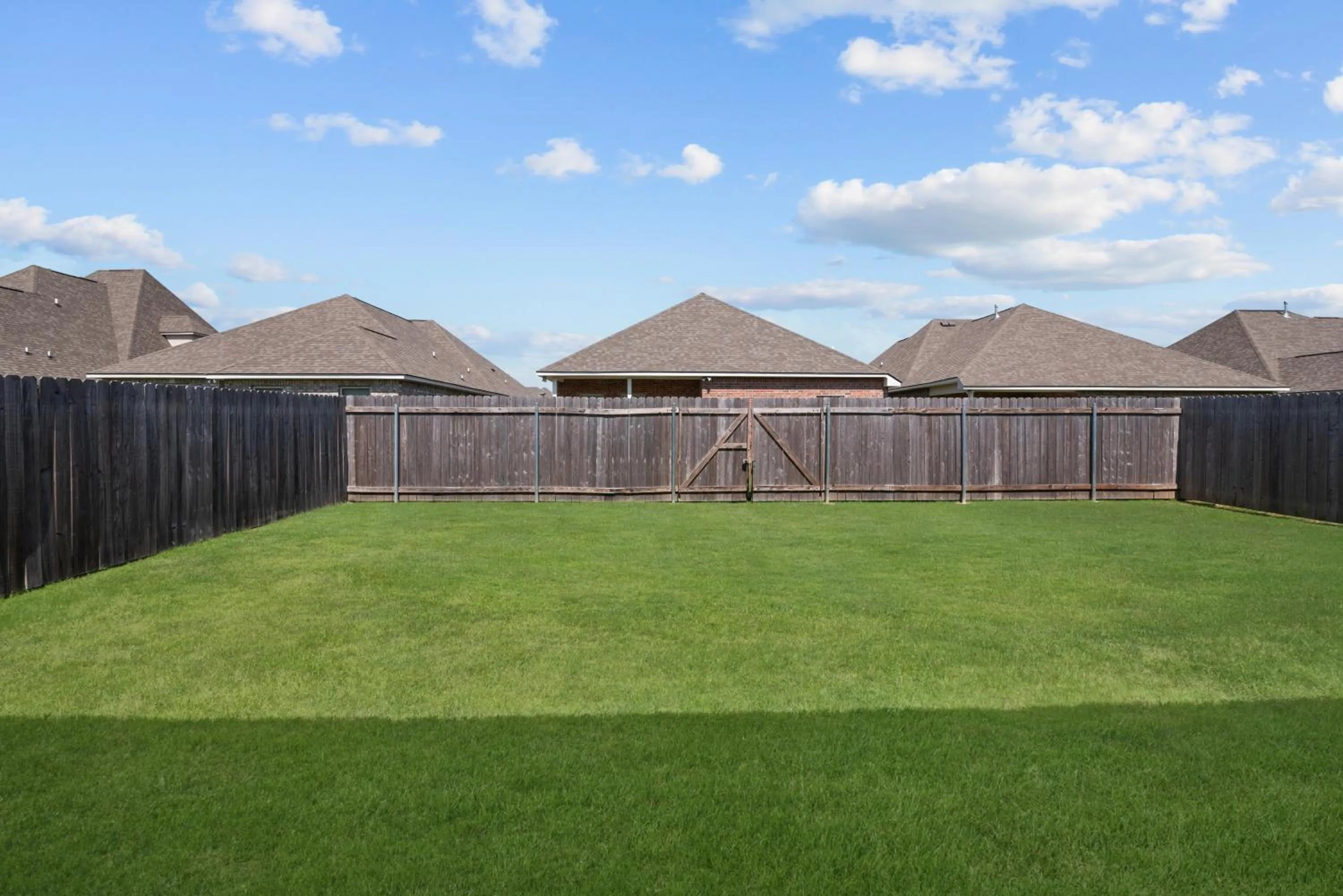 Patio in Zen House, a peaceful sanctuary in Shreveport, LA! Tv in each room