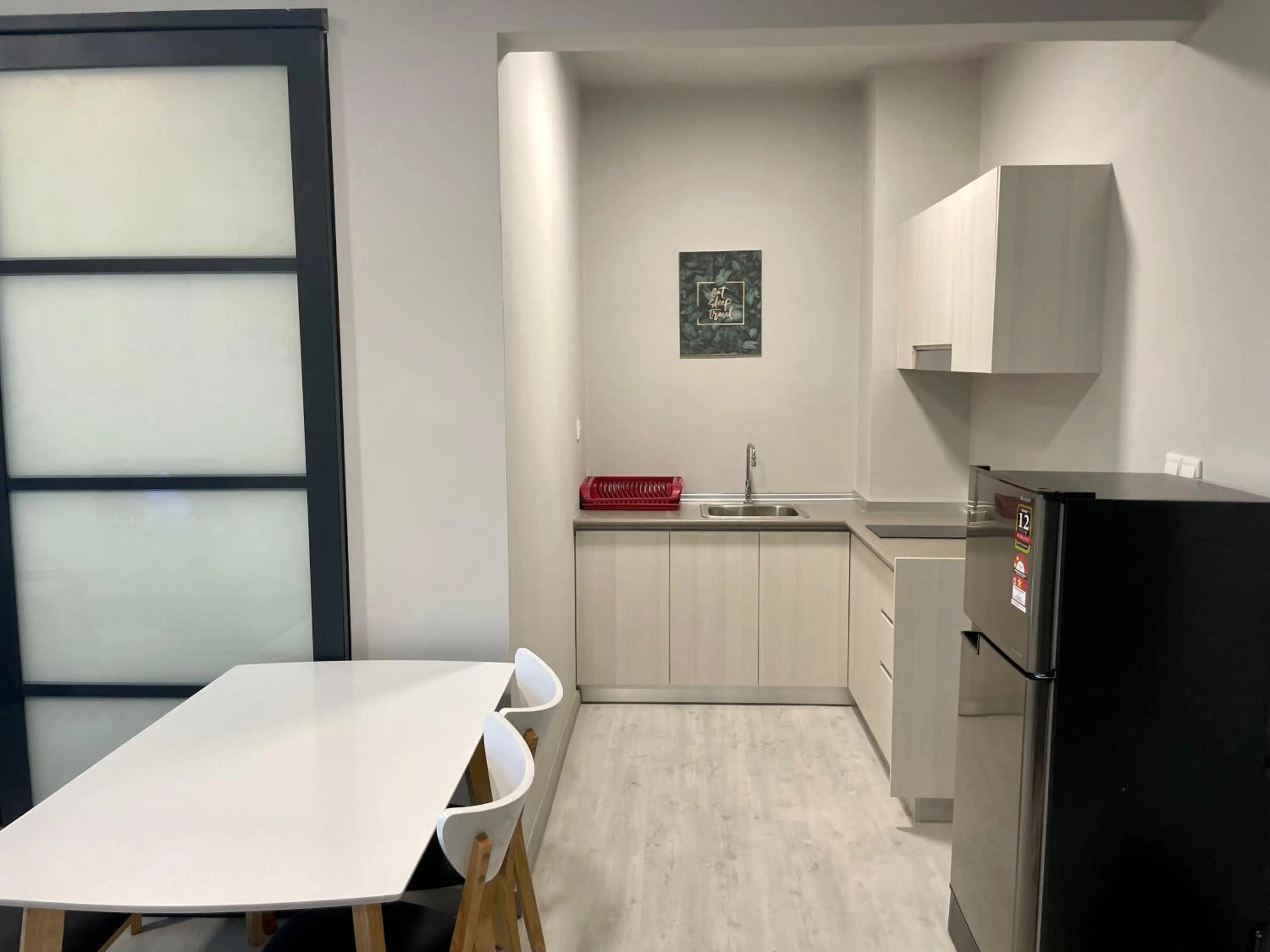 Kitchen or kitchenette in Sunset Seaview Vacation Condos @ Jesselton Quay