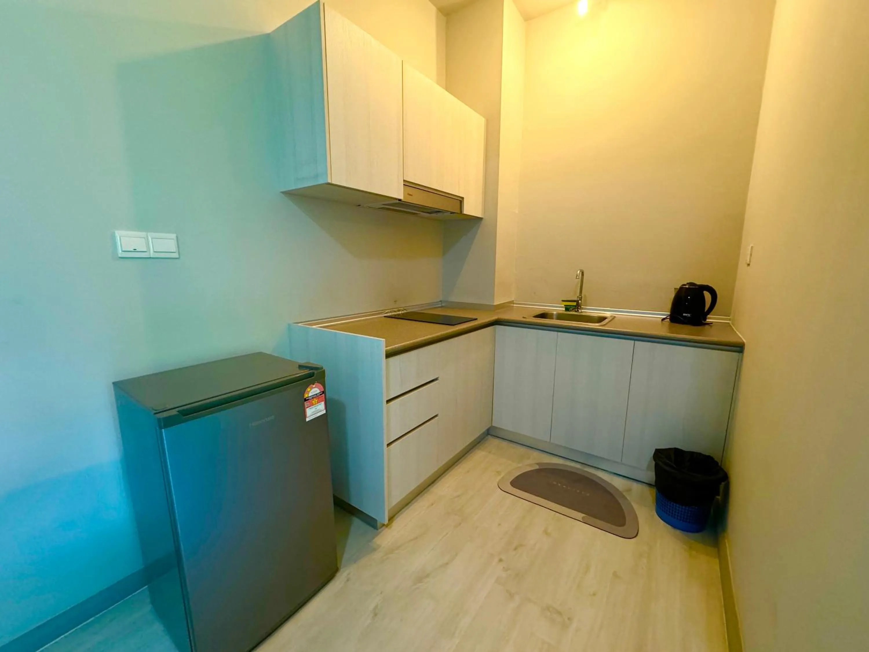 Kitchen or kitchenette in Sunset Seaview Vacation Condos @ Jesselton Quay