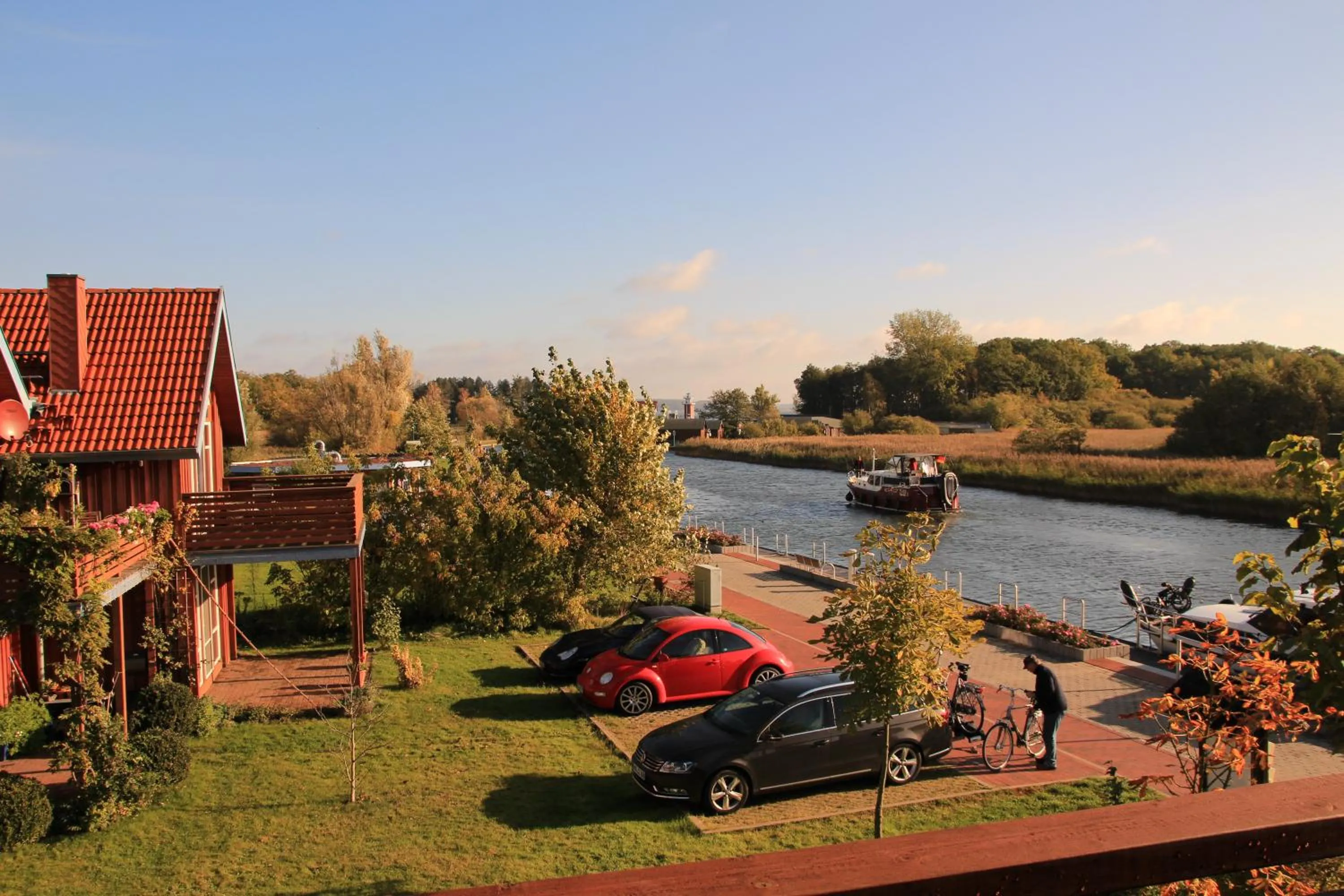 Garden view in An der Metow-Ferienpark Hotel