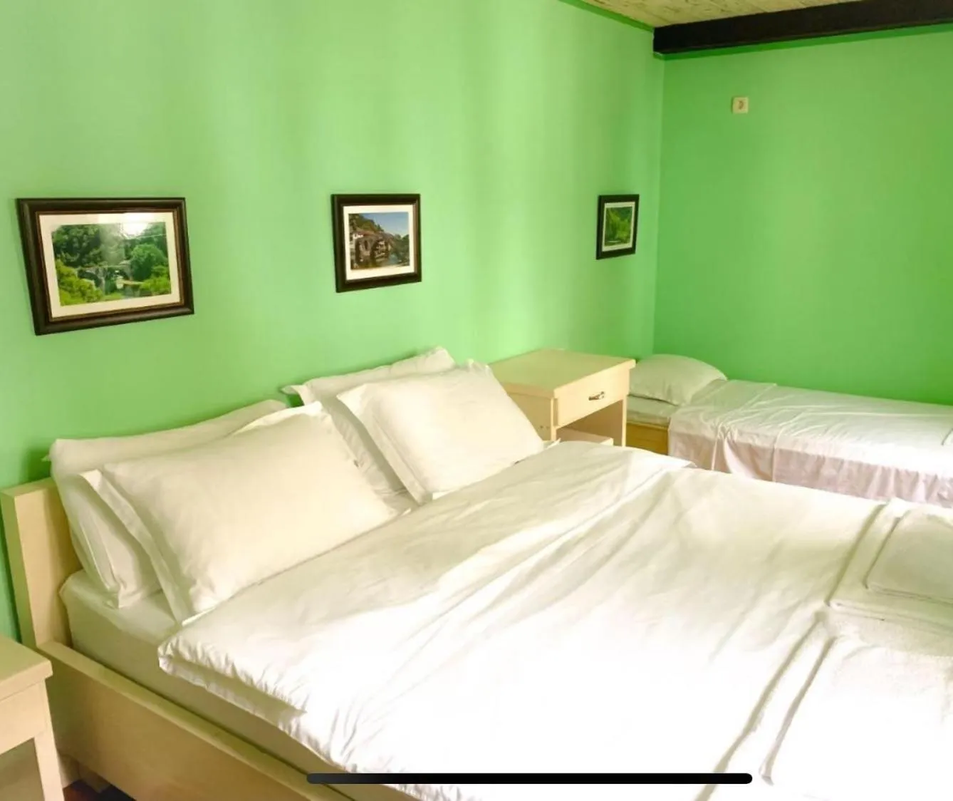 Bed in Hotel S Family Jovicevic