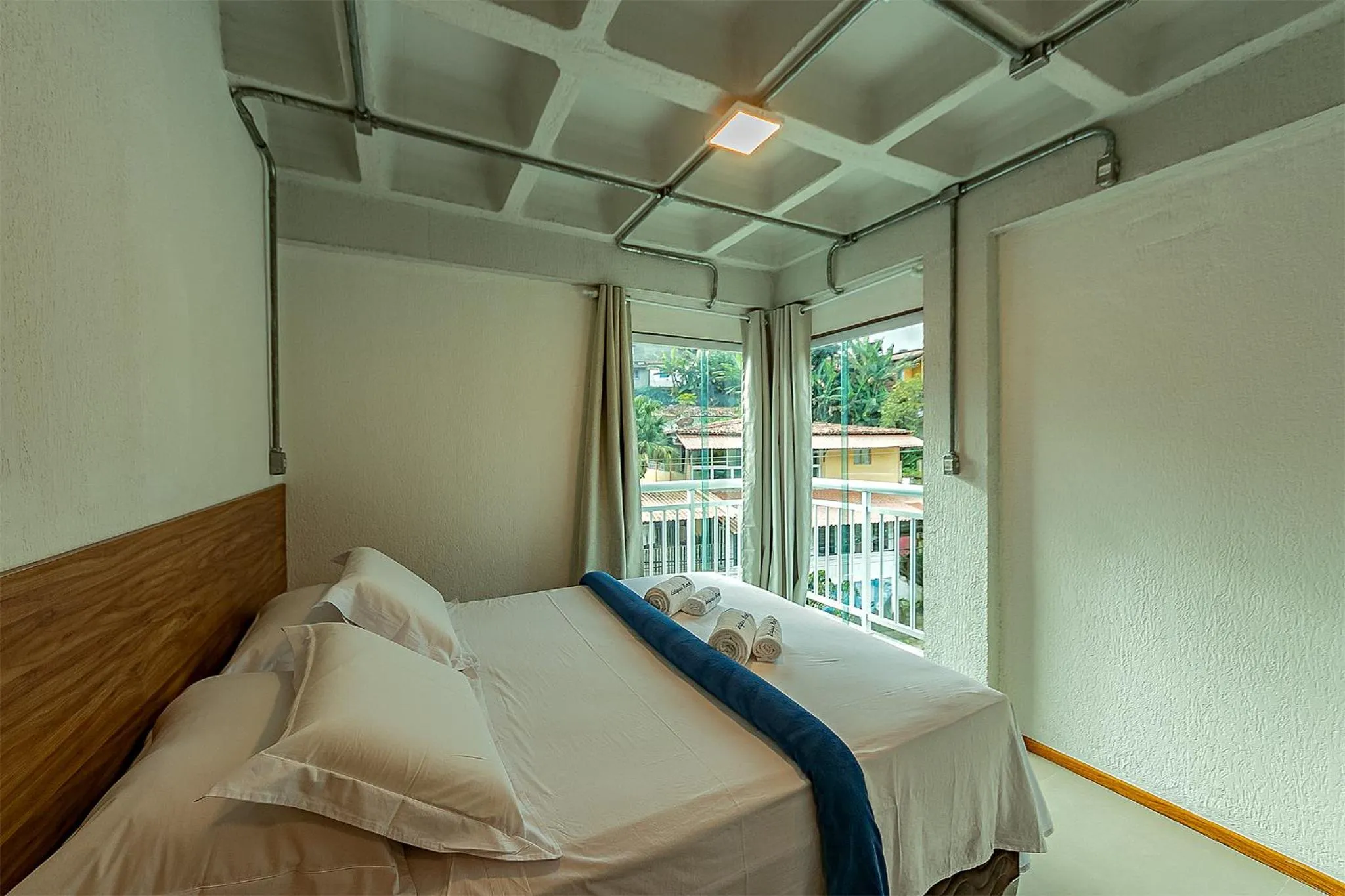 Bed in Antiquus ApartHotel