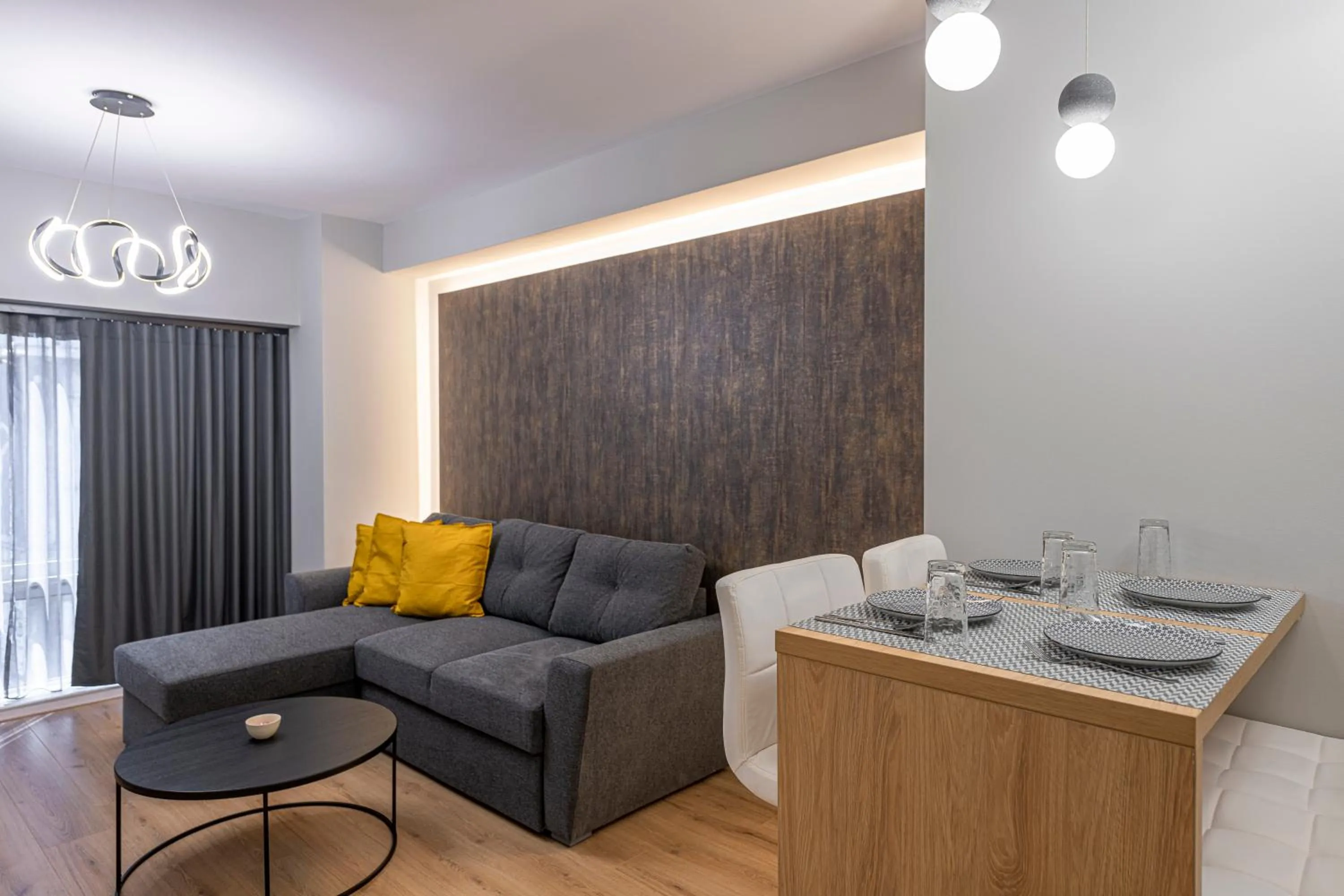 Living room in Ethereal Athεns