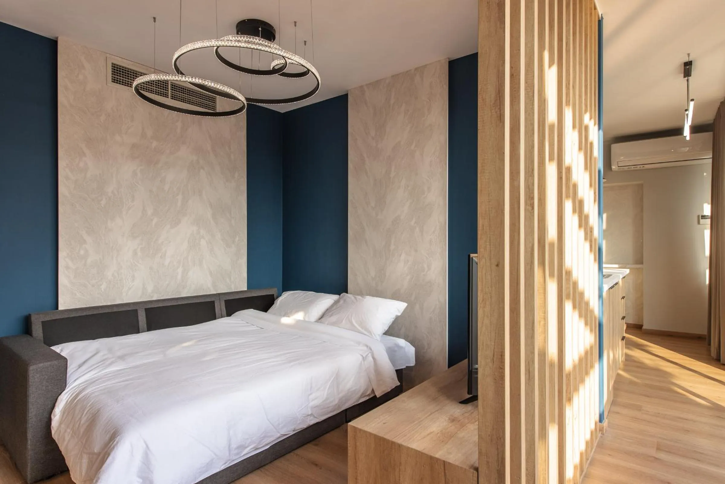 Living room, Bed in Ethereal Athεns