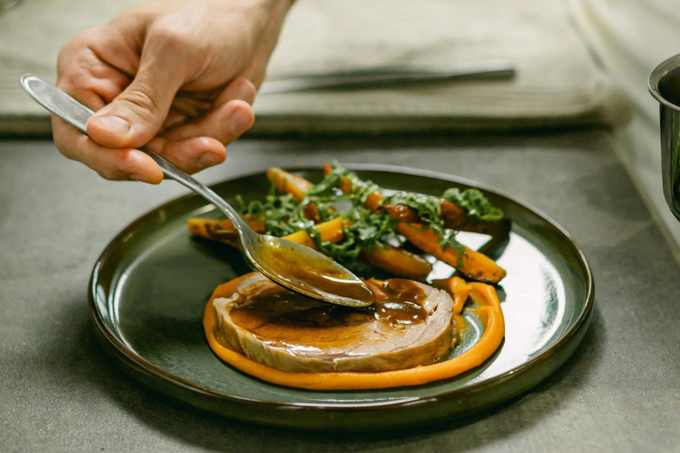 Food in Logis hôtel restaurant l'Argence