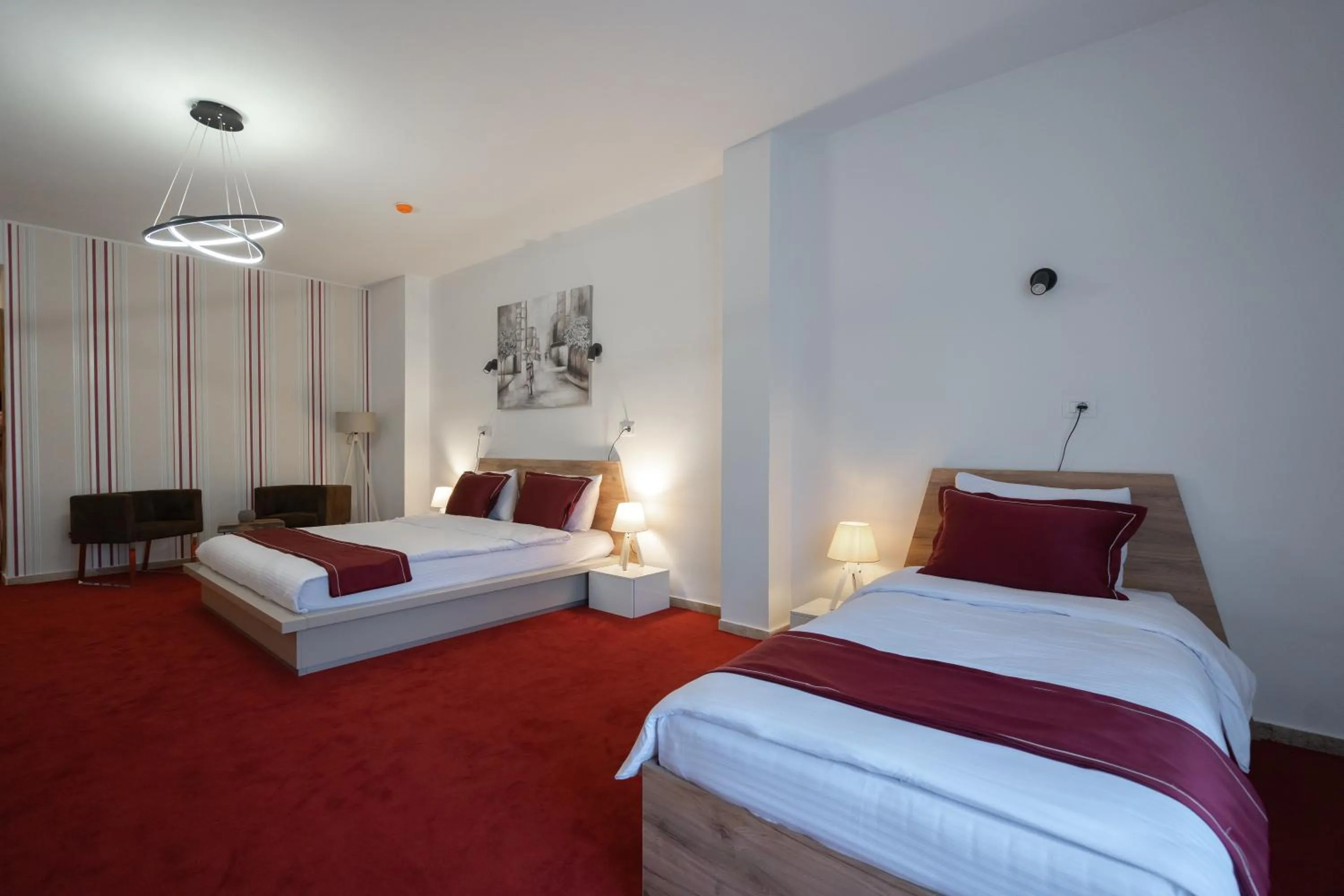 Bed in Austrian Palace Hotel