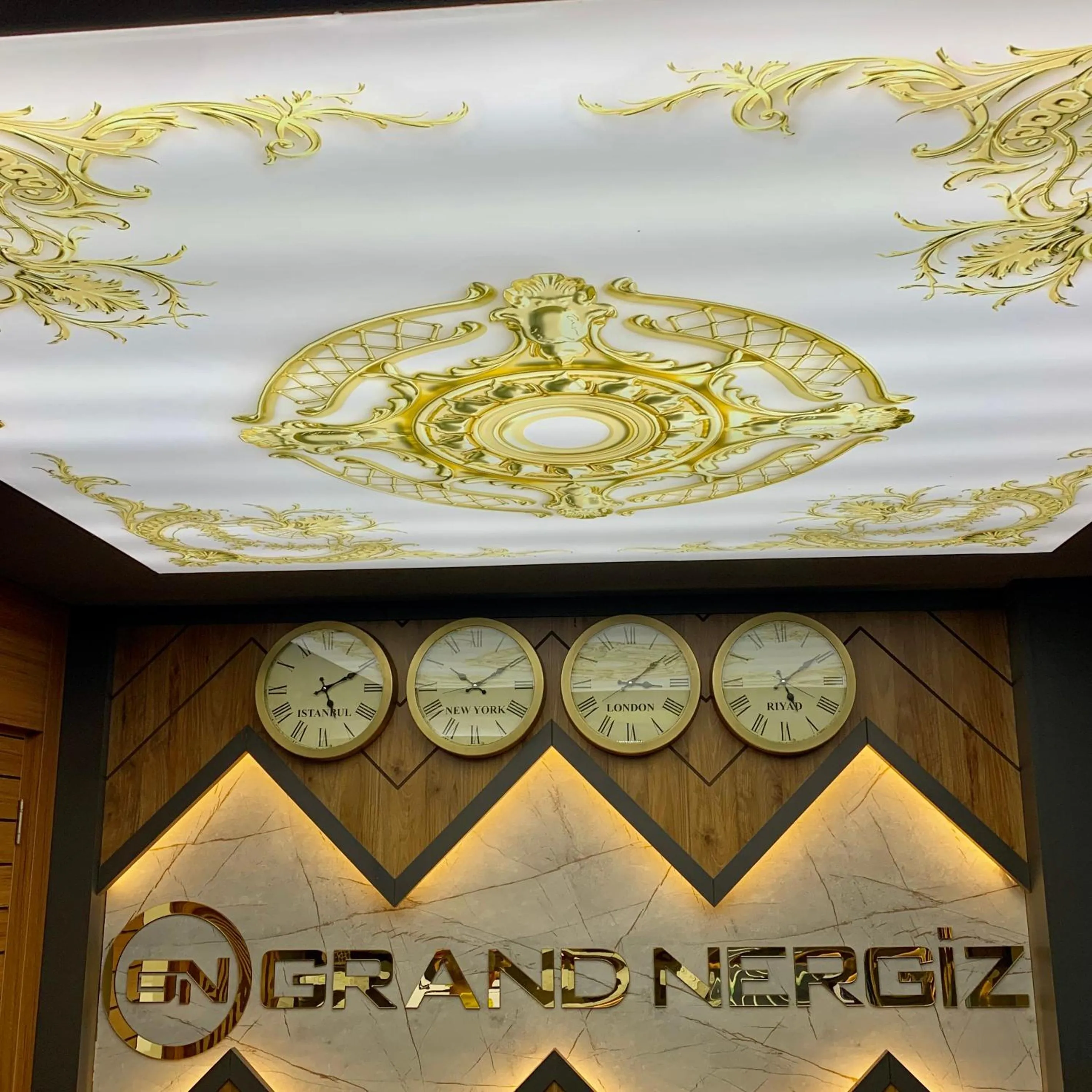 Lobby or reception in Grand Nergiz Otel