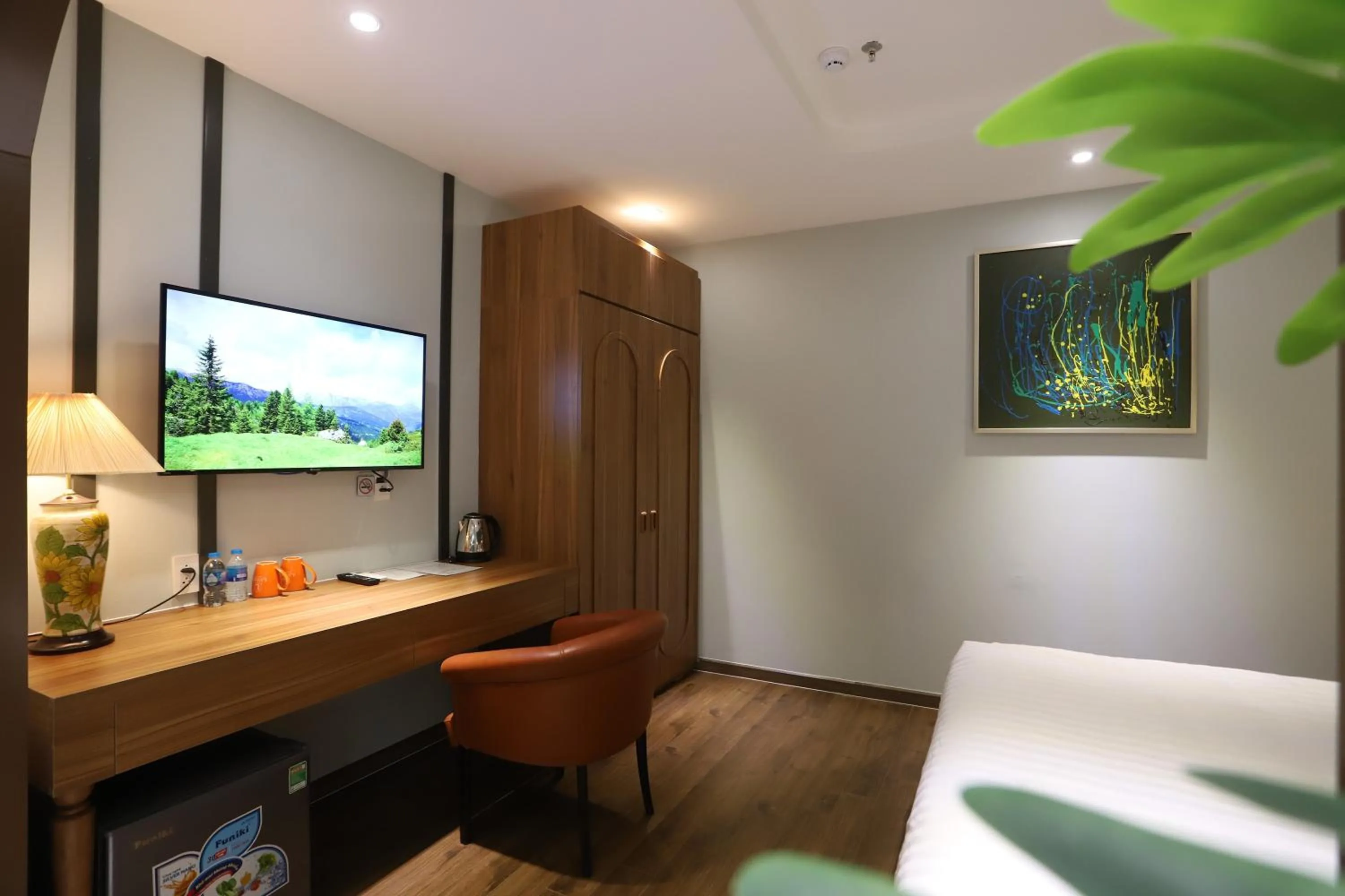 Seating area in Lanura Apartments and Hotel