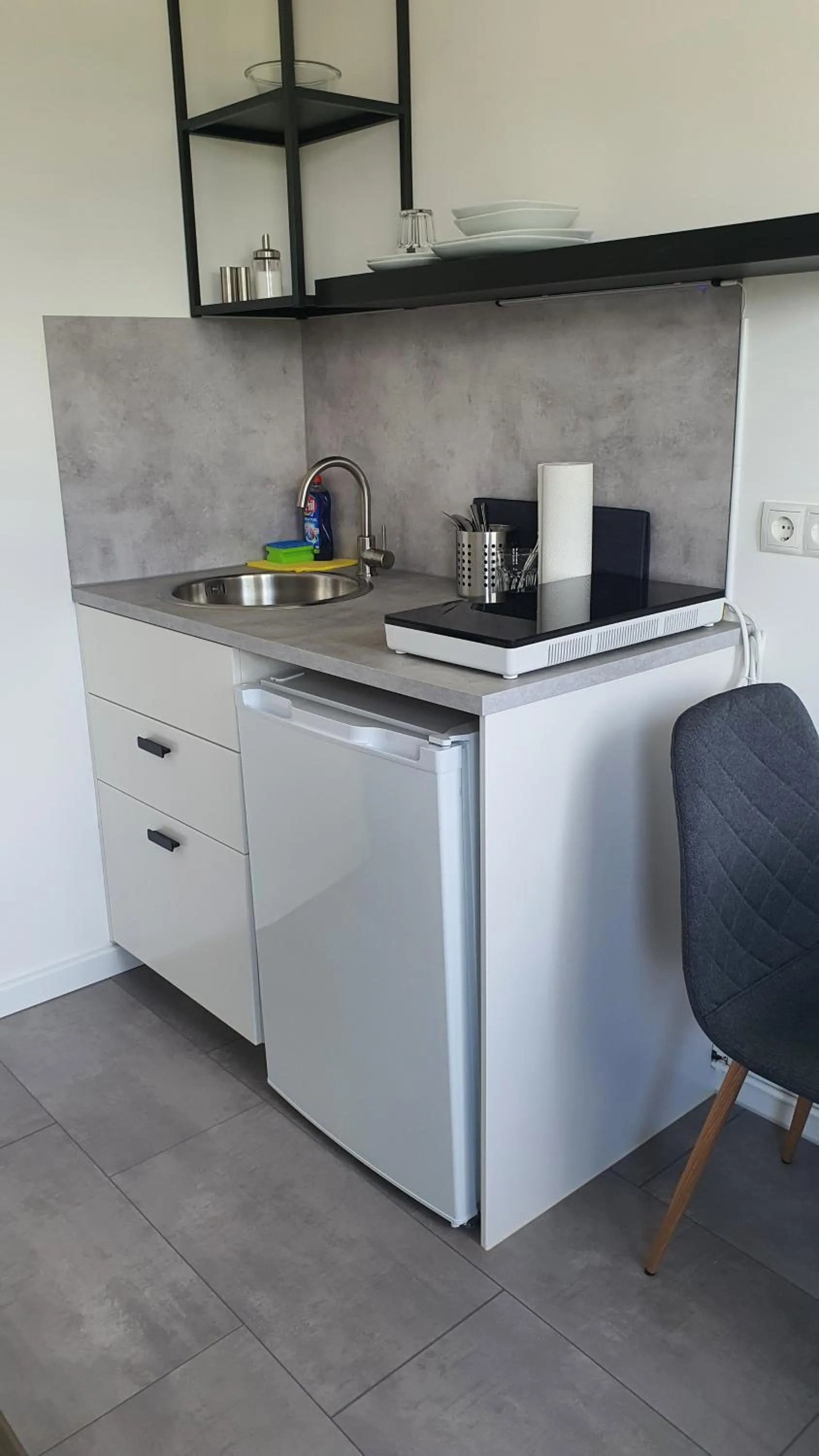 Kitchen or kitchenette in Davin City Aparments - Self-Check-In