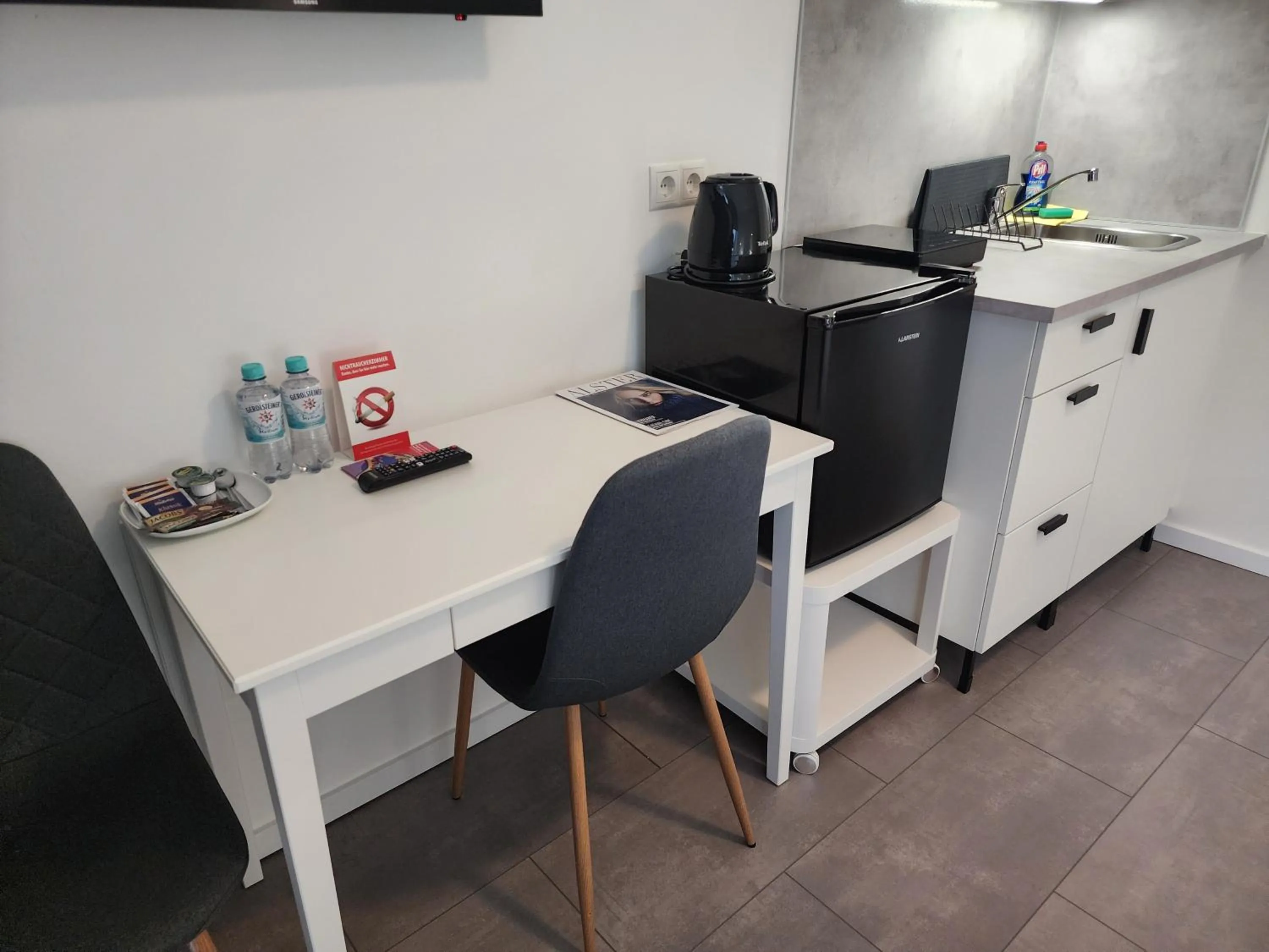 Kitchen or kitchenette in Davin City Aparments - Self-Check-In