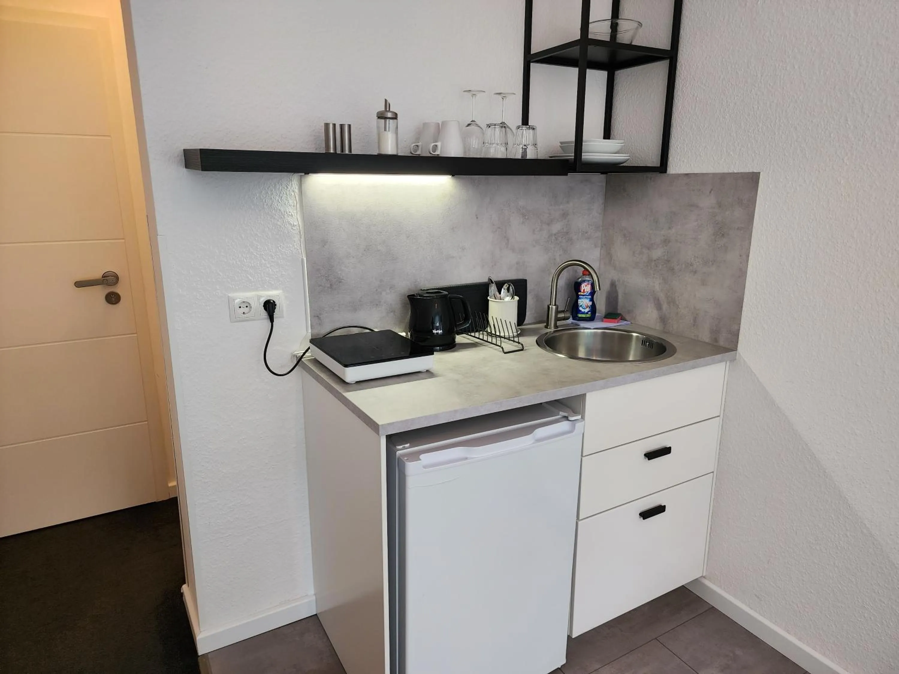 Kitchen or kitchenette in Davin City Aparments - Self-Check-In