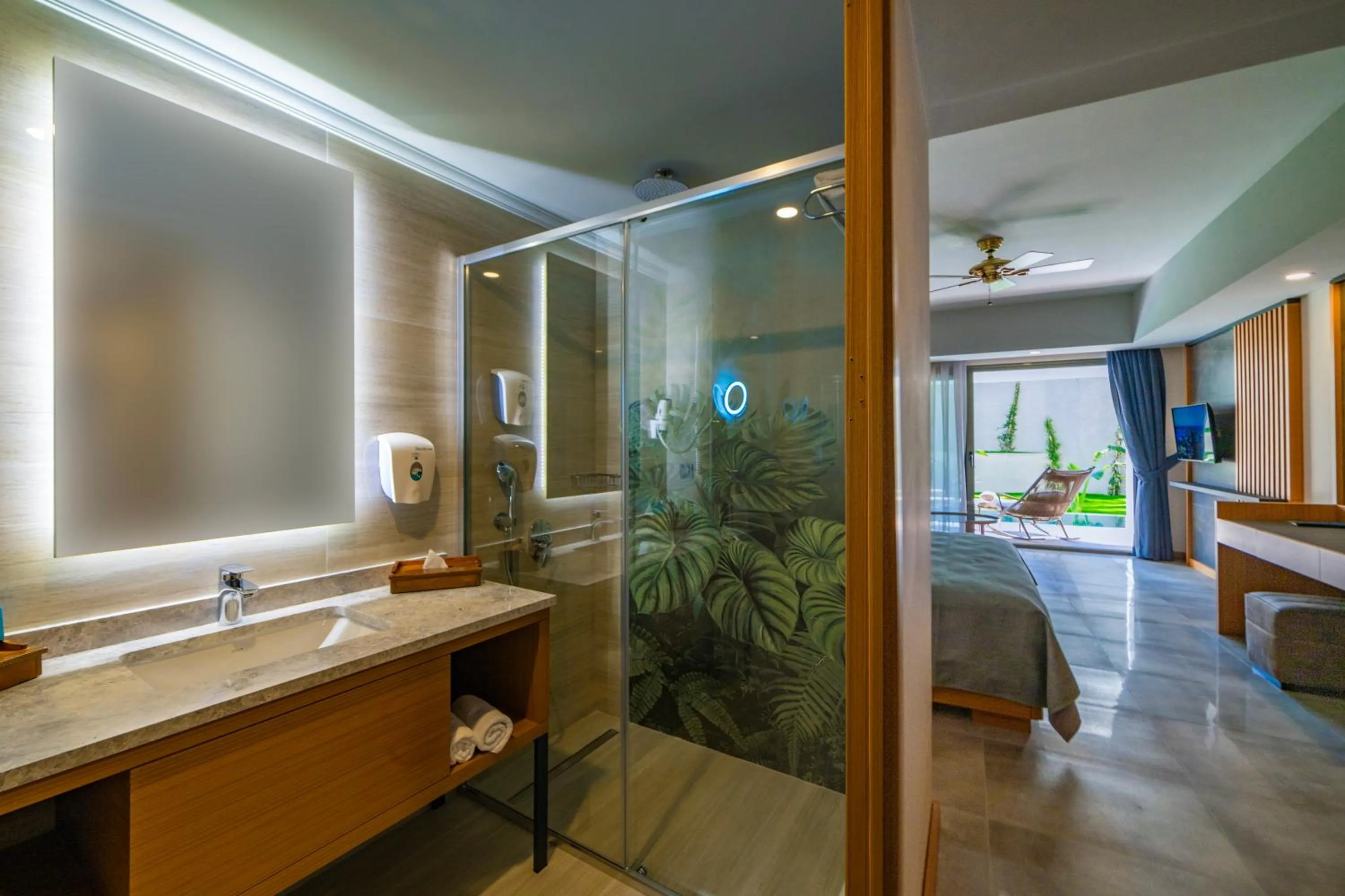 Shower in Samara Hotel Bodrum Ultra All Inclusive