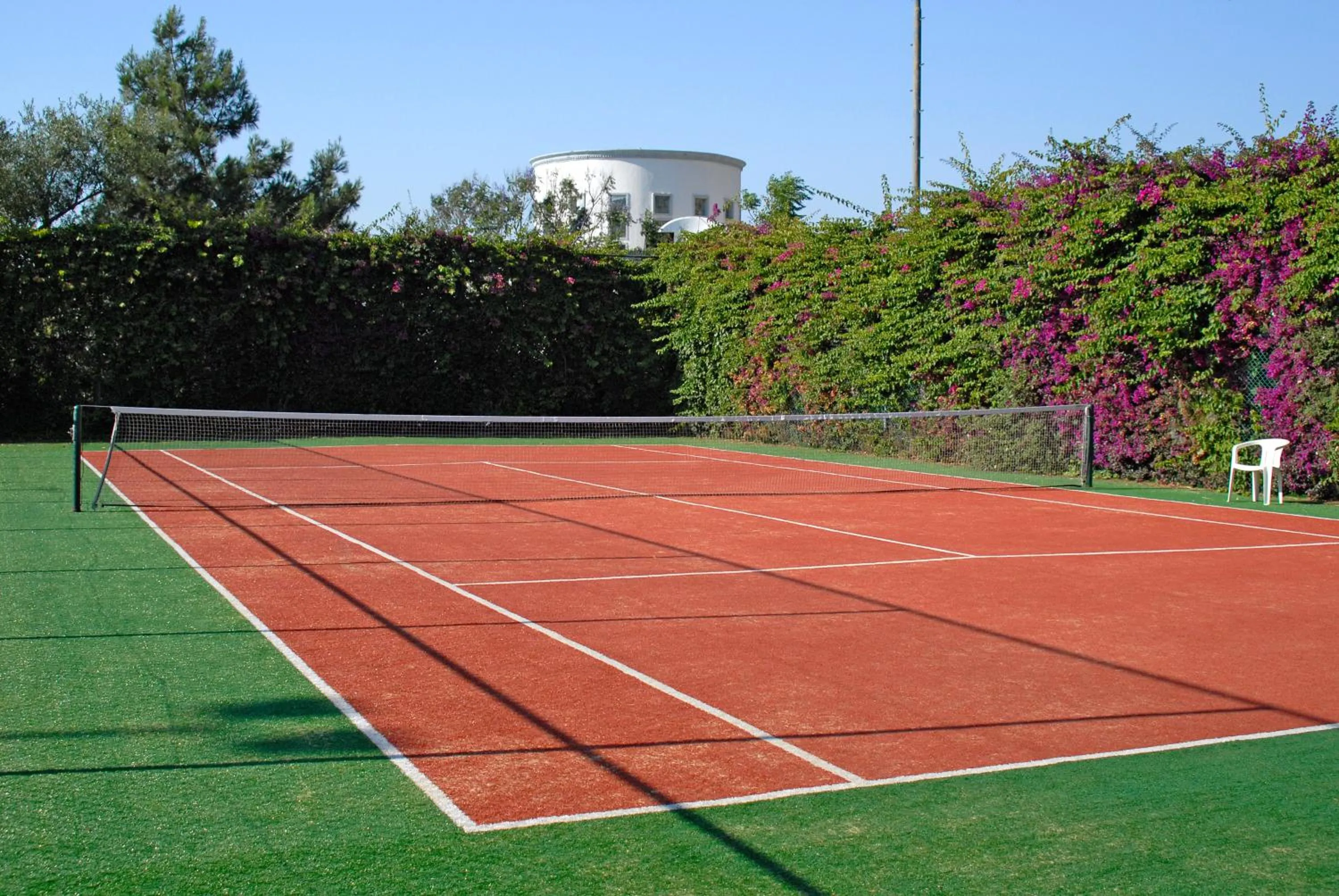 Tennis court in Samara Hotel Bodrum Ultra All Inclusive