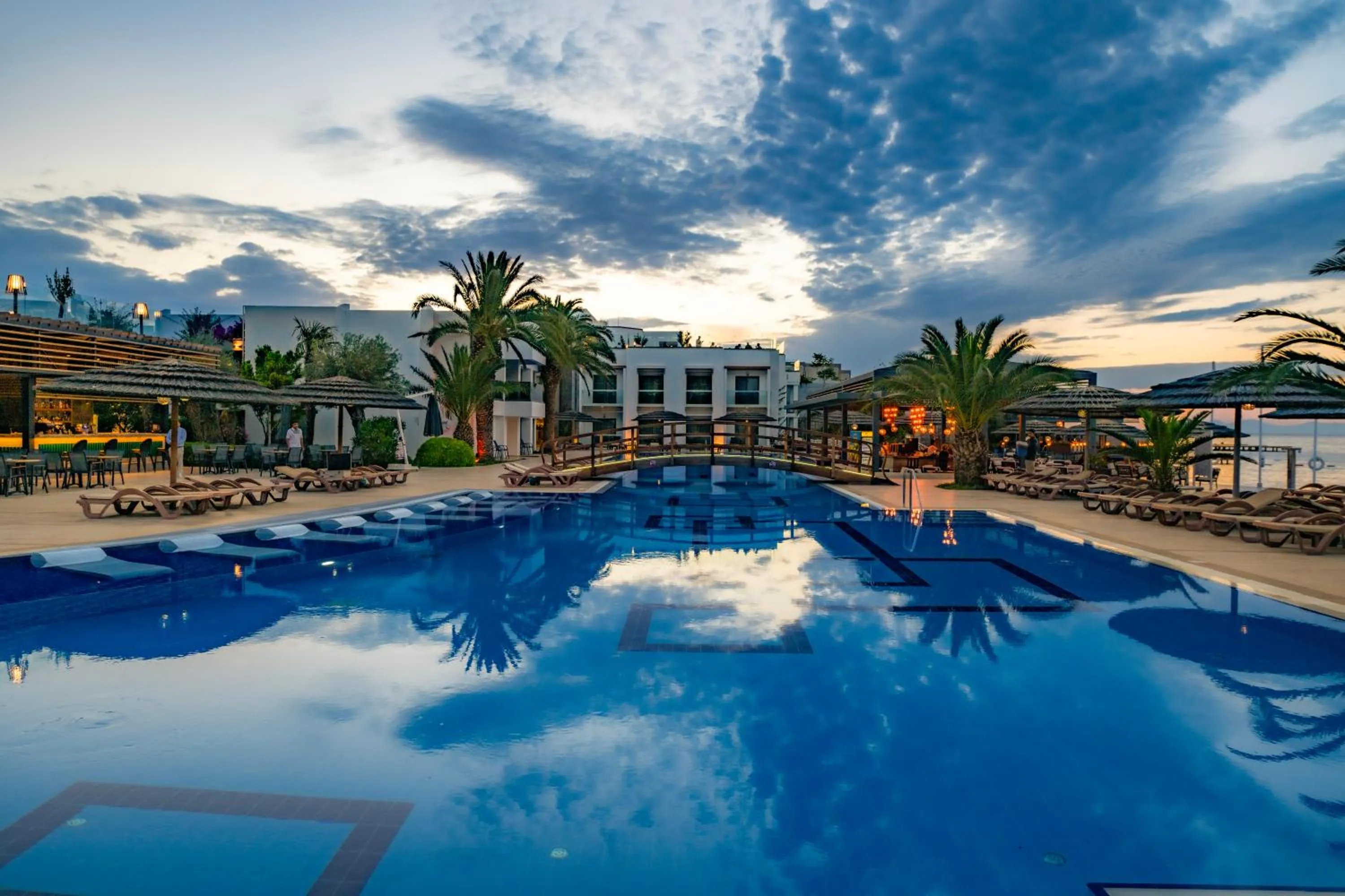 Swimming pool in Samara Hotel Bodrum Ultra All Inclusive