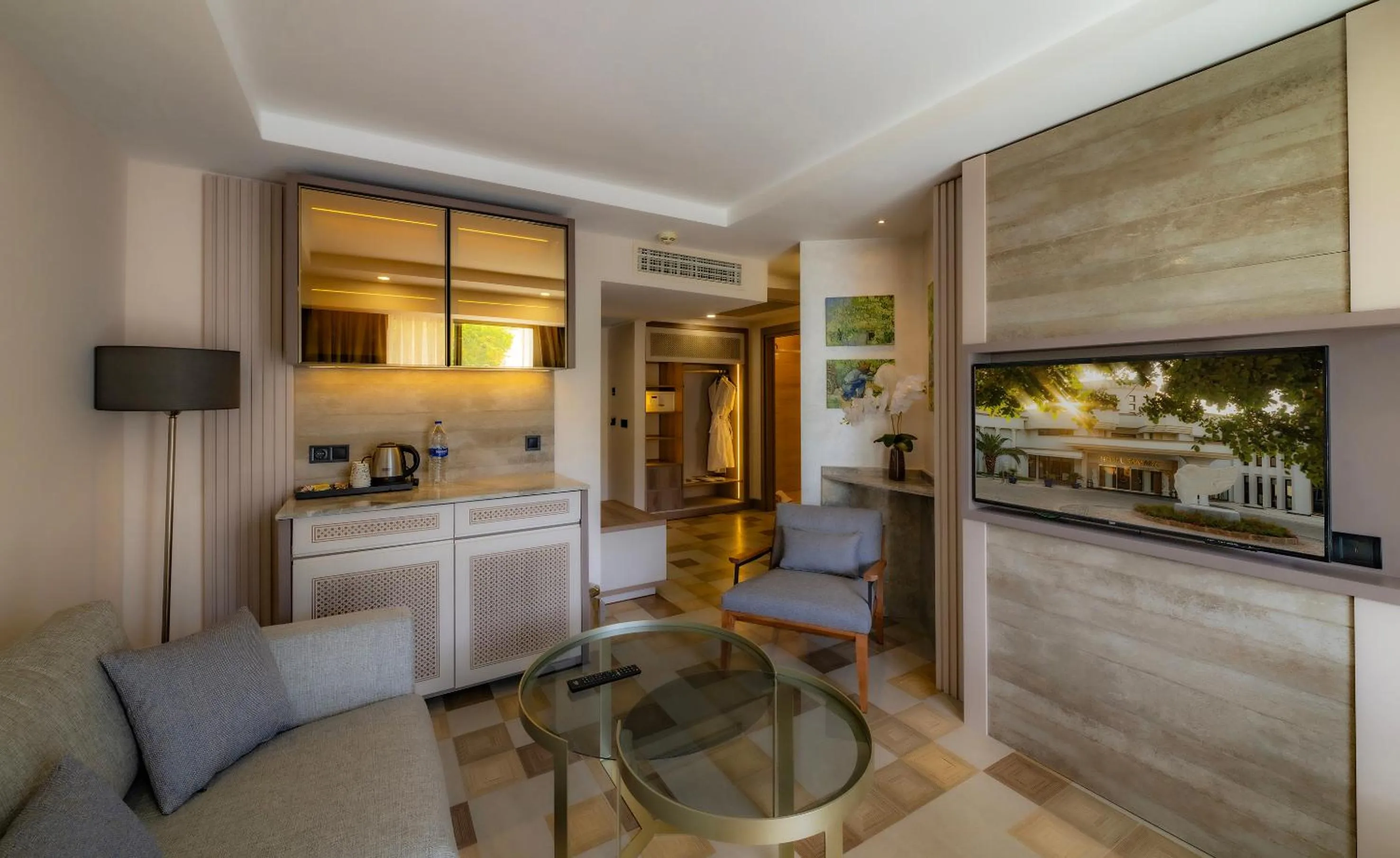 Living room in Samara Hotel Bodrum Ultra All Inclusive