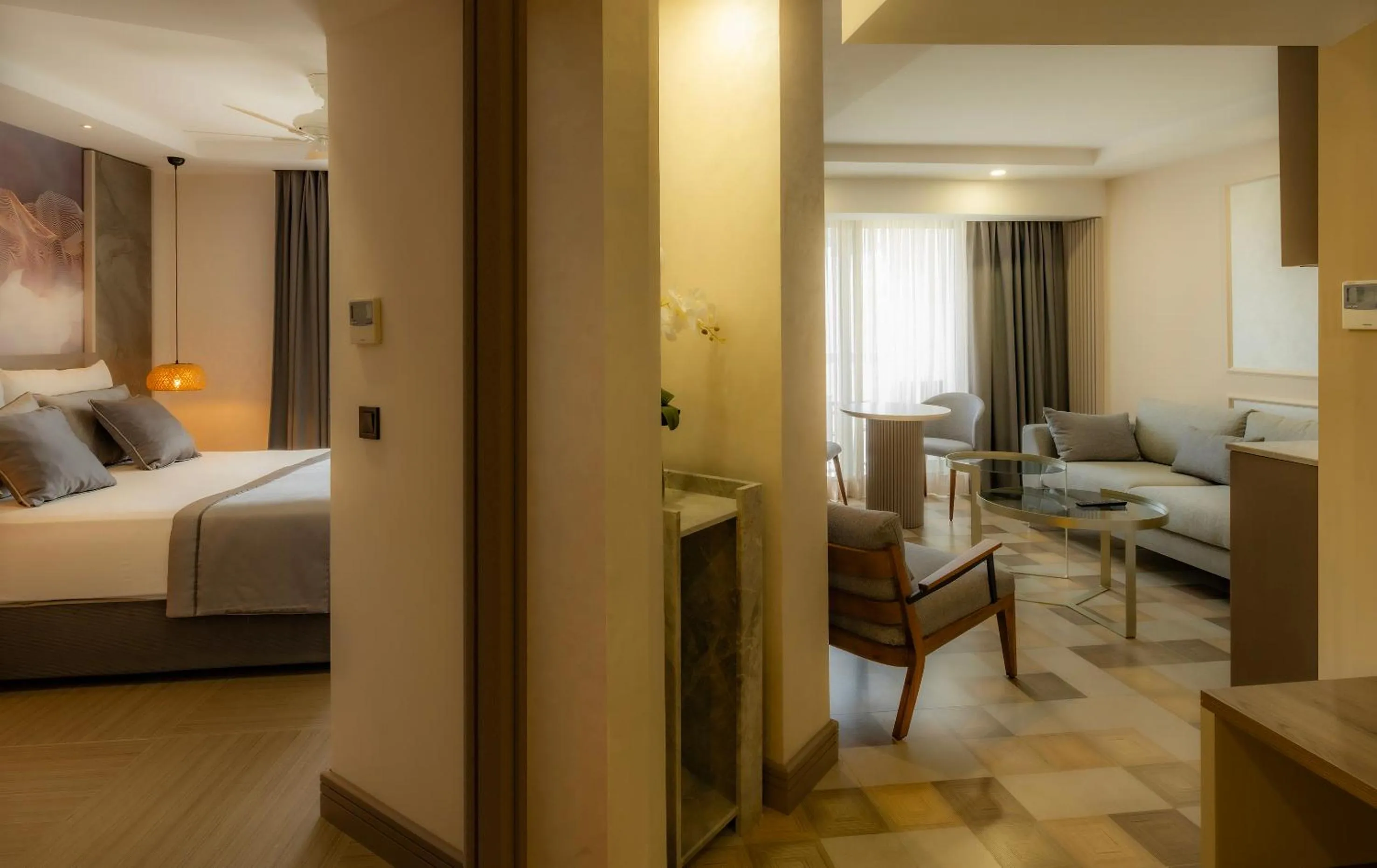 Photo of the whole room, Bed in Samara Hotel Bodrum Ultra All Inclusive