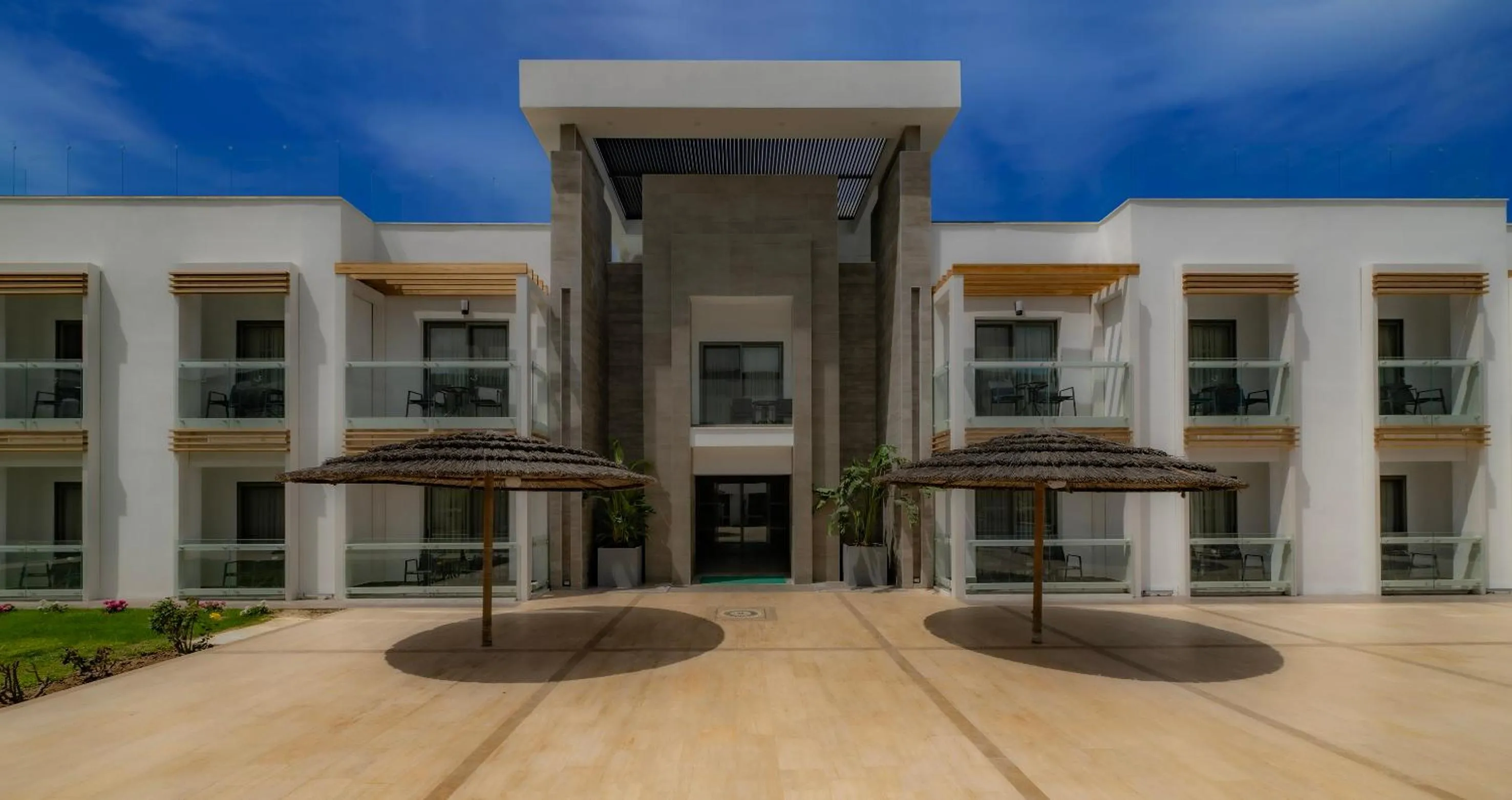 Facade/entrance in Samara Hotel Bodrum Ultra All Inclusive