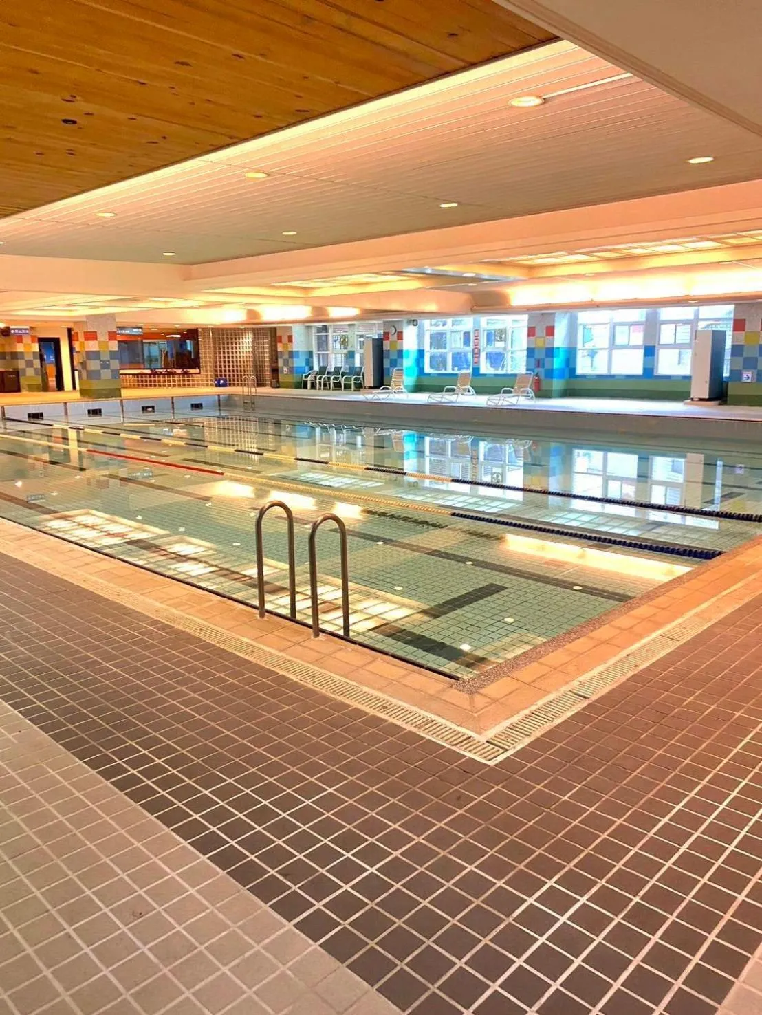 Swimming pool in APVC Lukang Resort