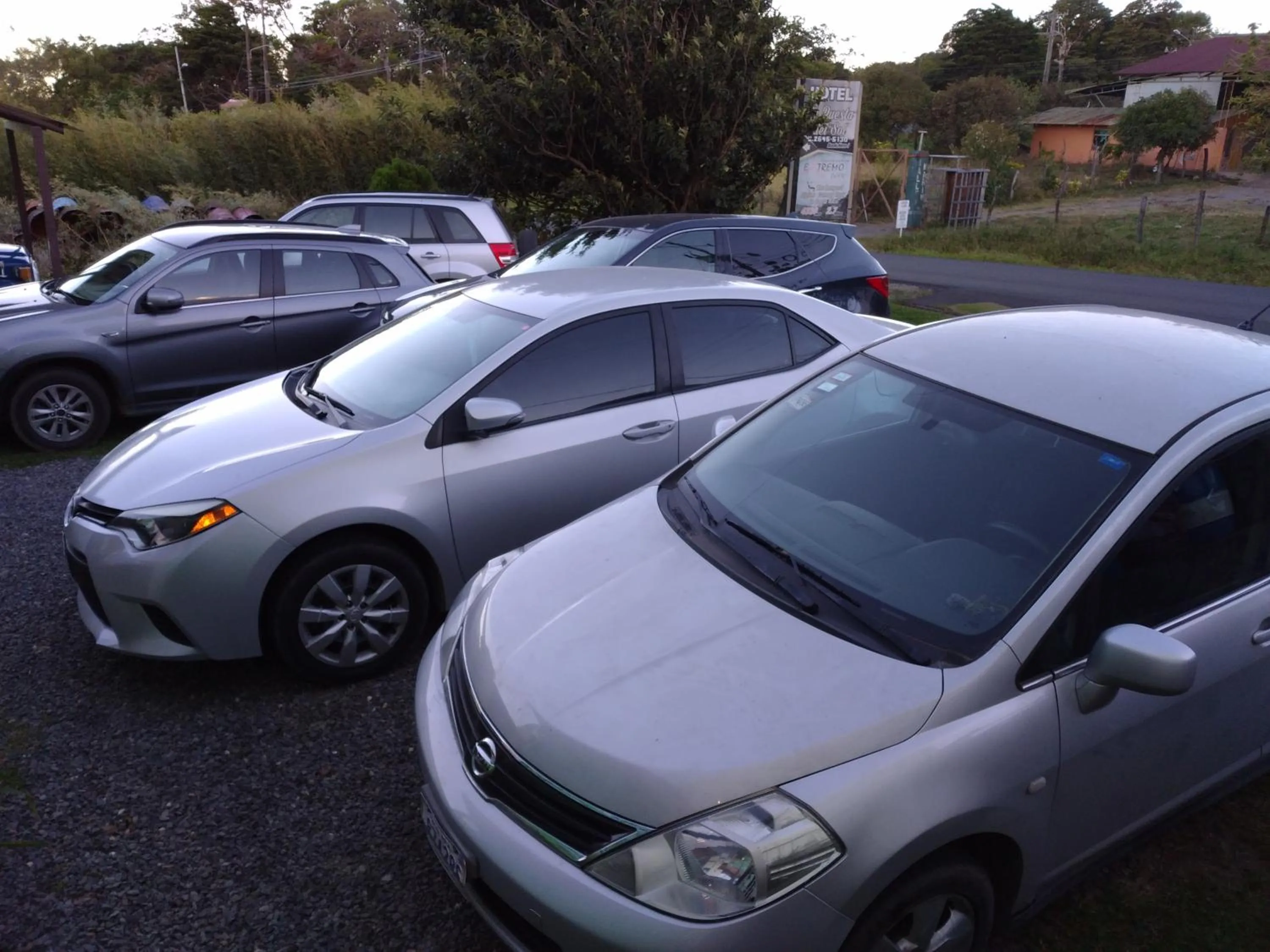 Parking in Hotel La Puesta Del Sol B&B