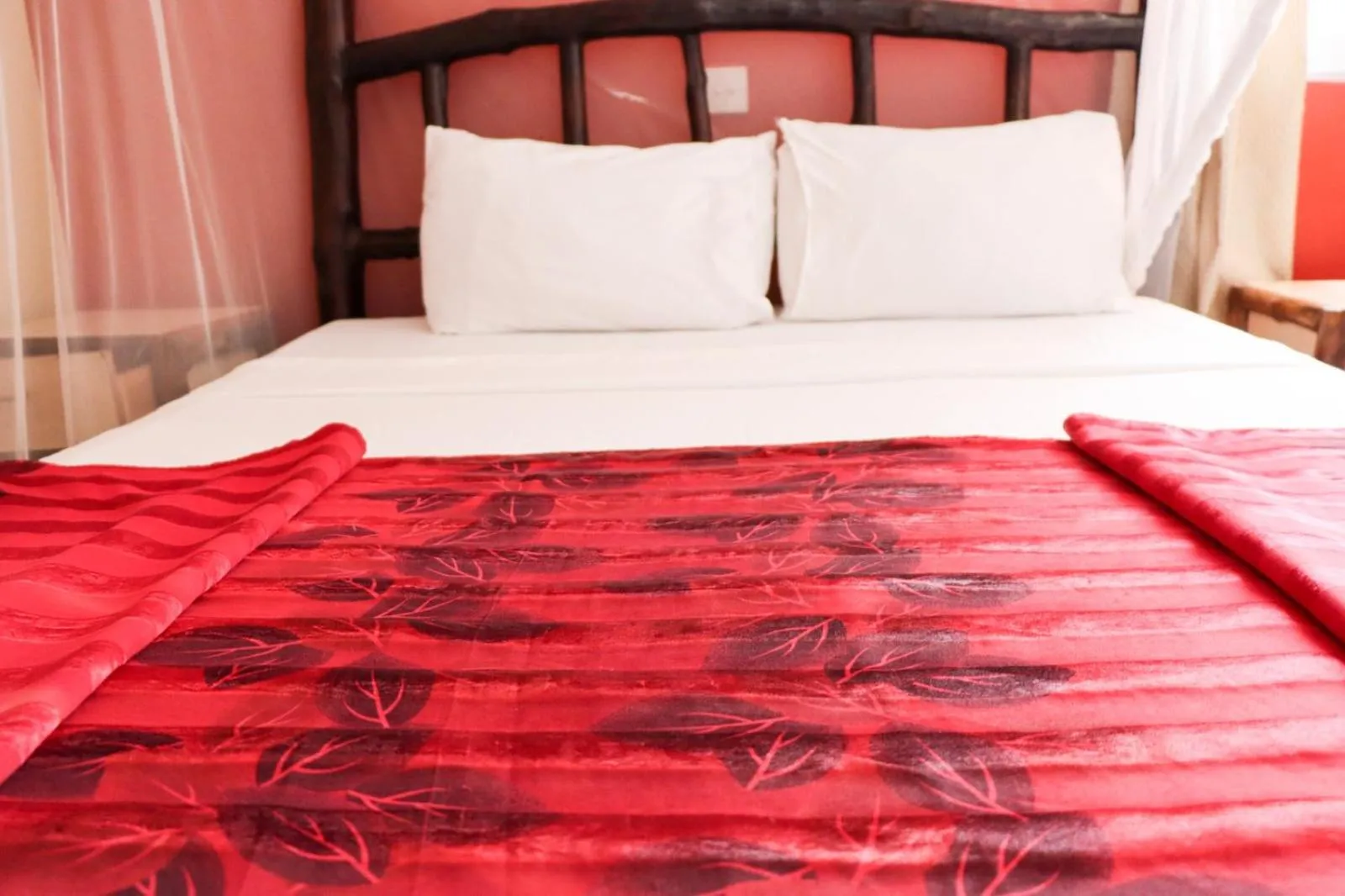 Bed in Bridge Hotel Mombasa