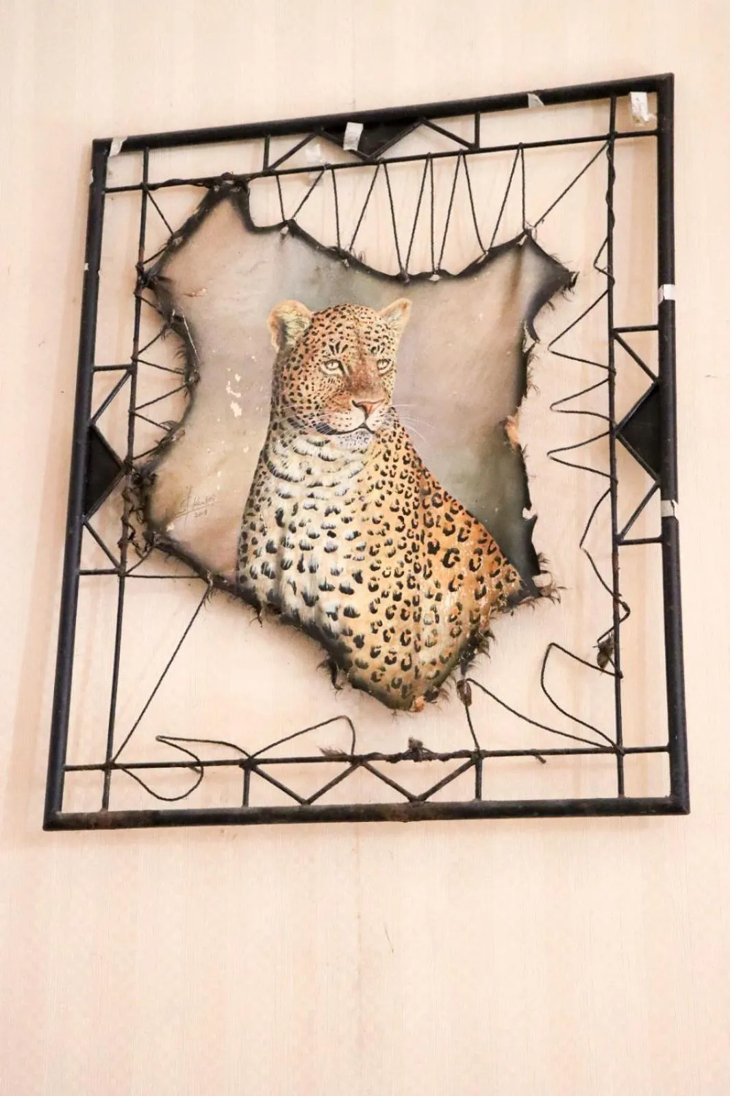 Decorative detail in Bridge Hotel Mombasa