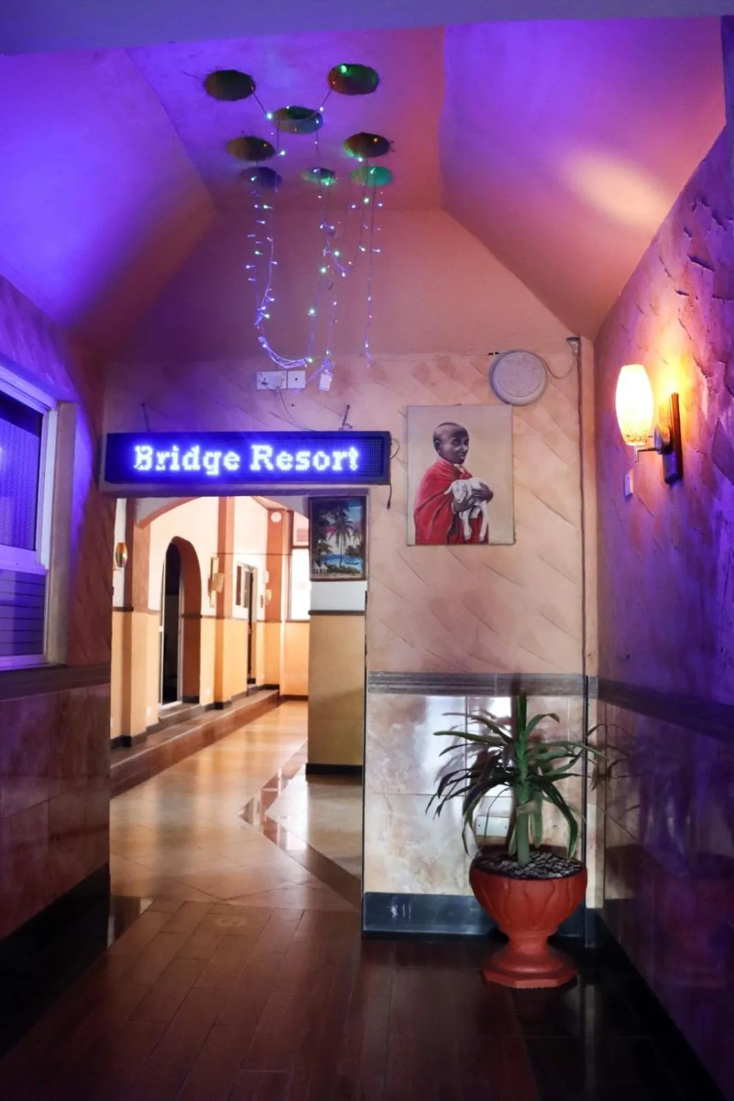 Lobby or reception in Bridge Hotel Mombasa