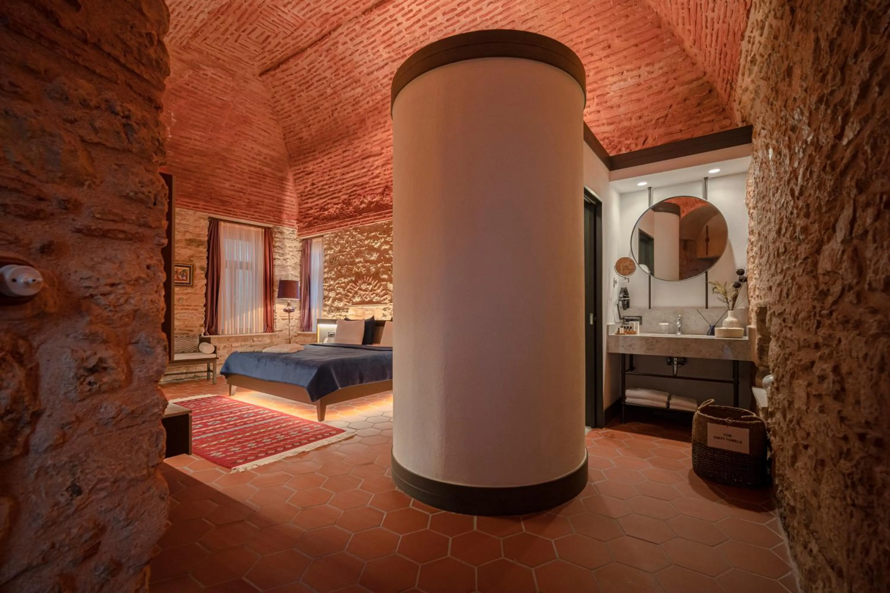 Bed in Han 1772 Hotel