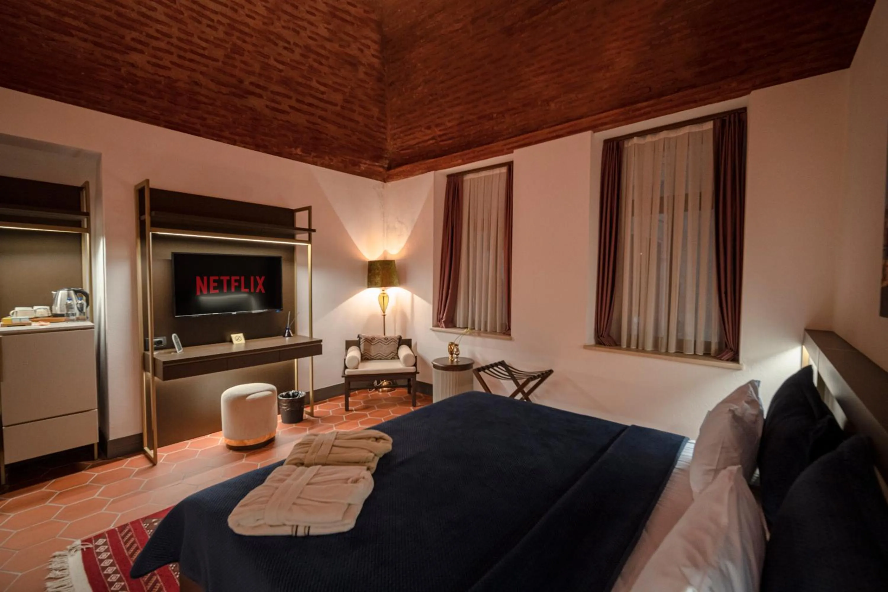 Bed in Han 1772 Hotel