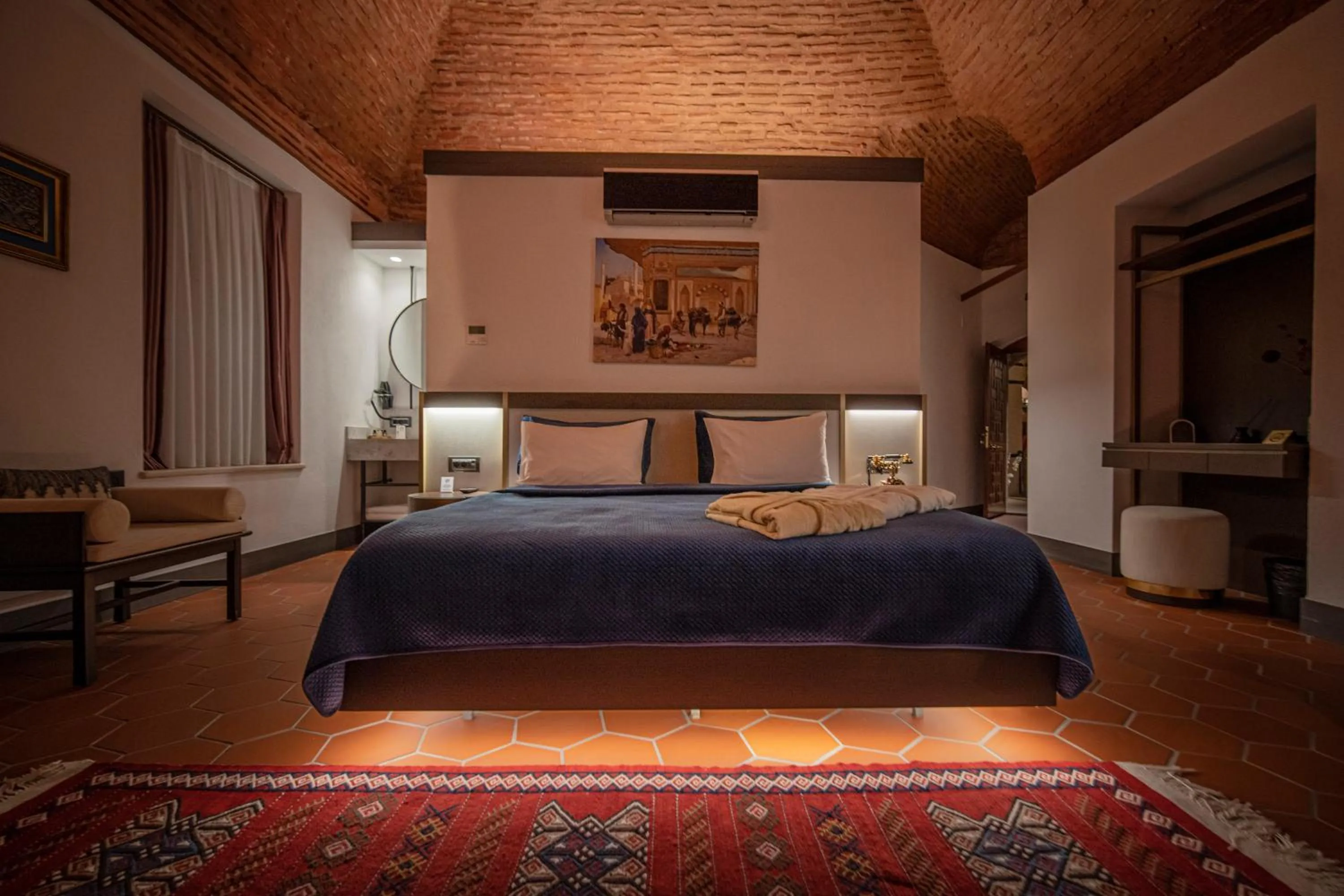 Bed in Han 1772 Hotel