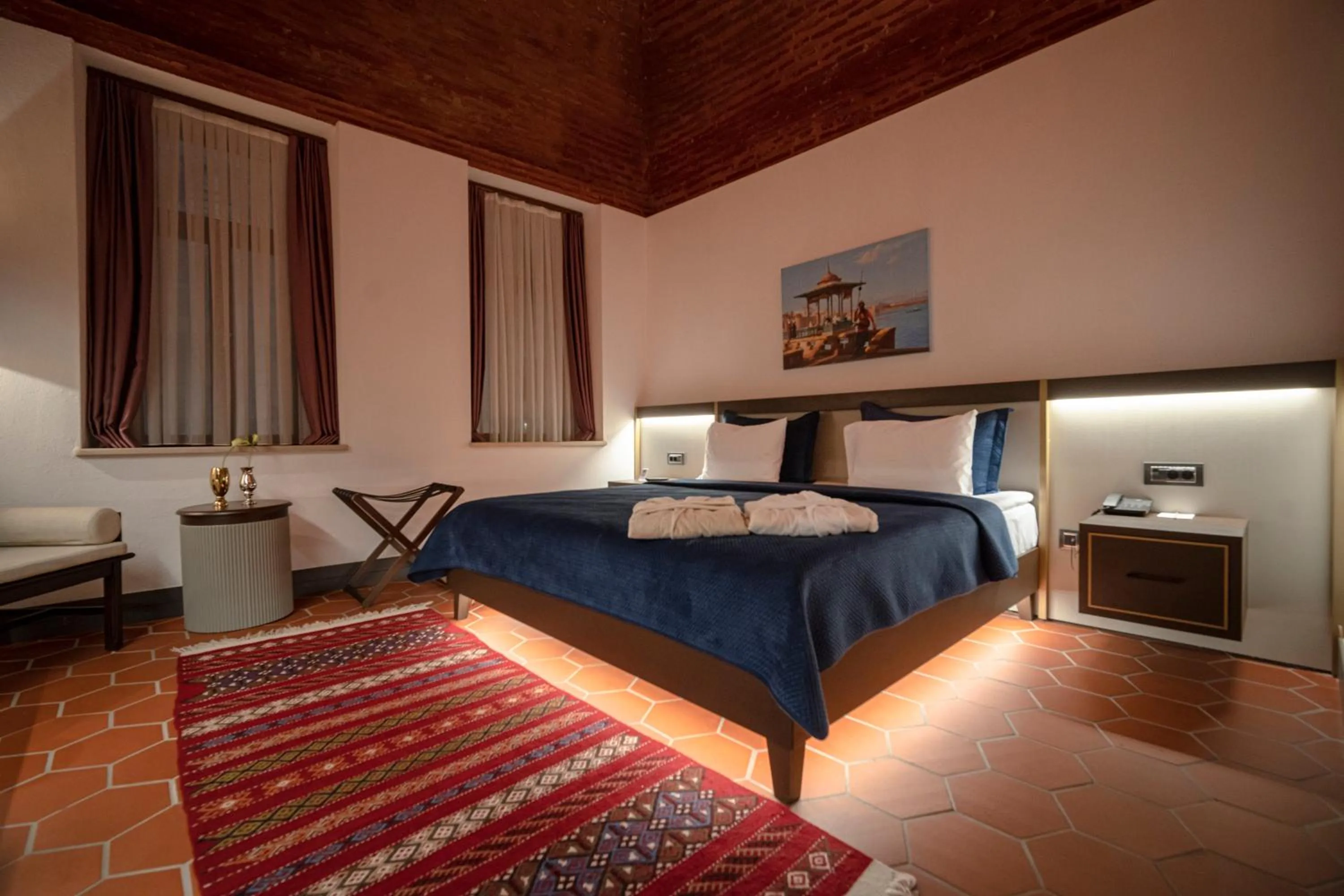 Bed in Han 1772 Hotel