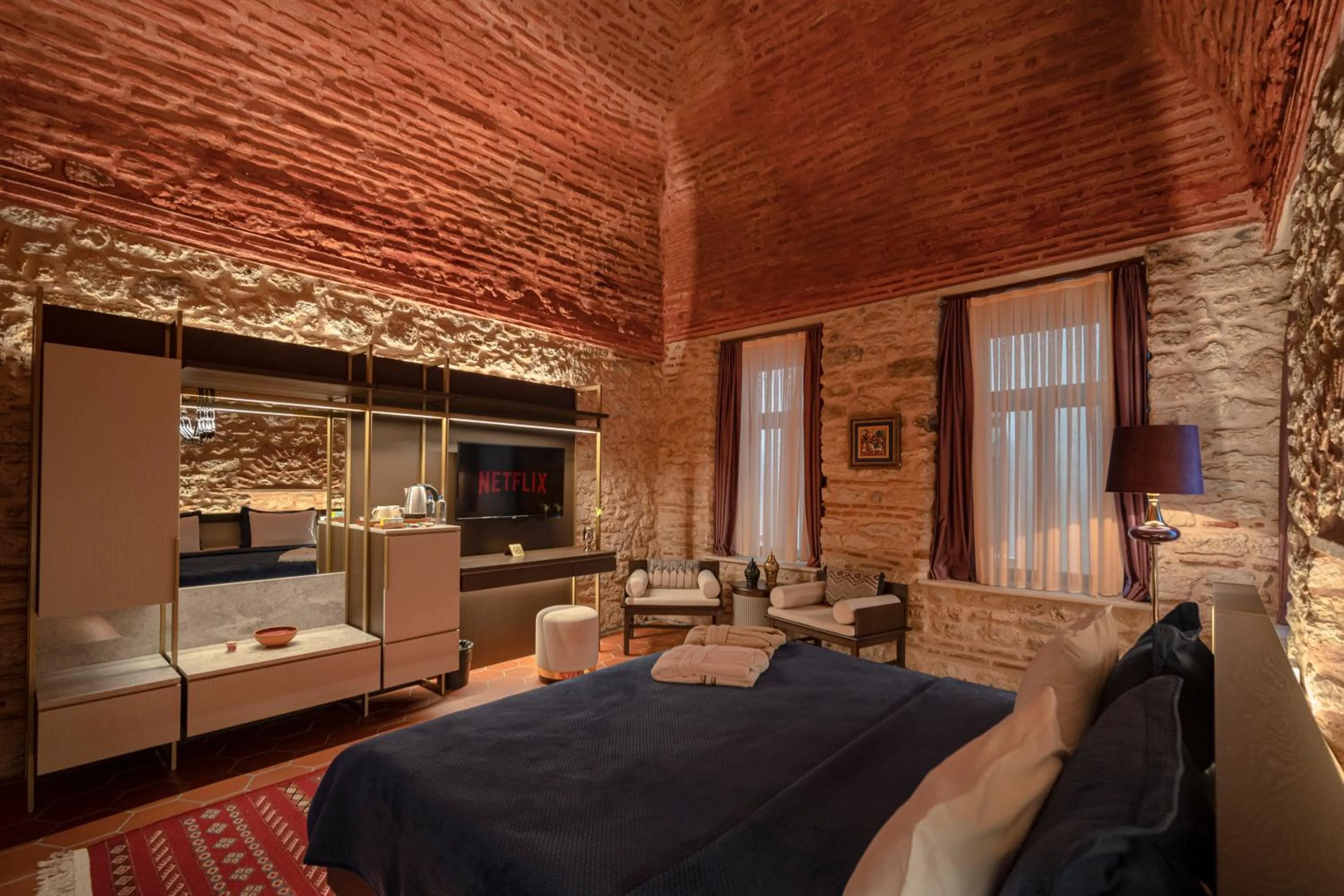 Bed in Han 1772 Hotel