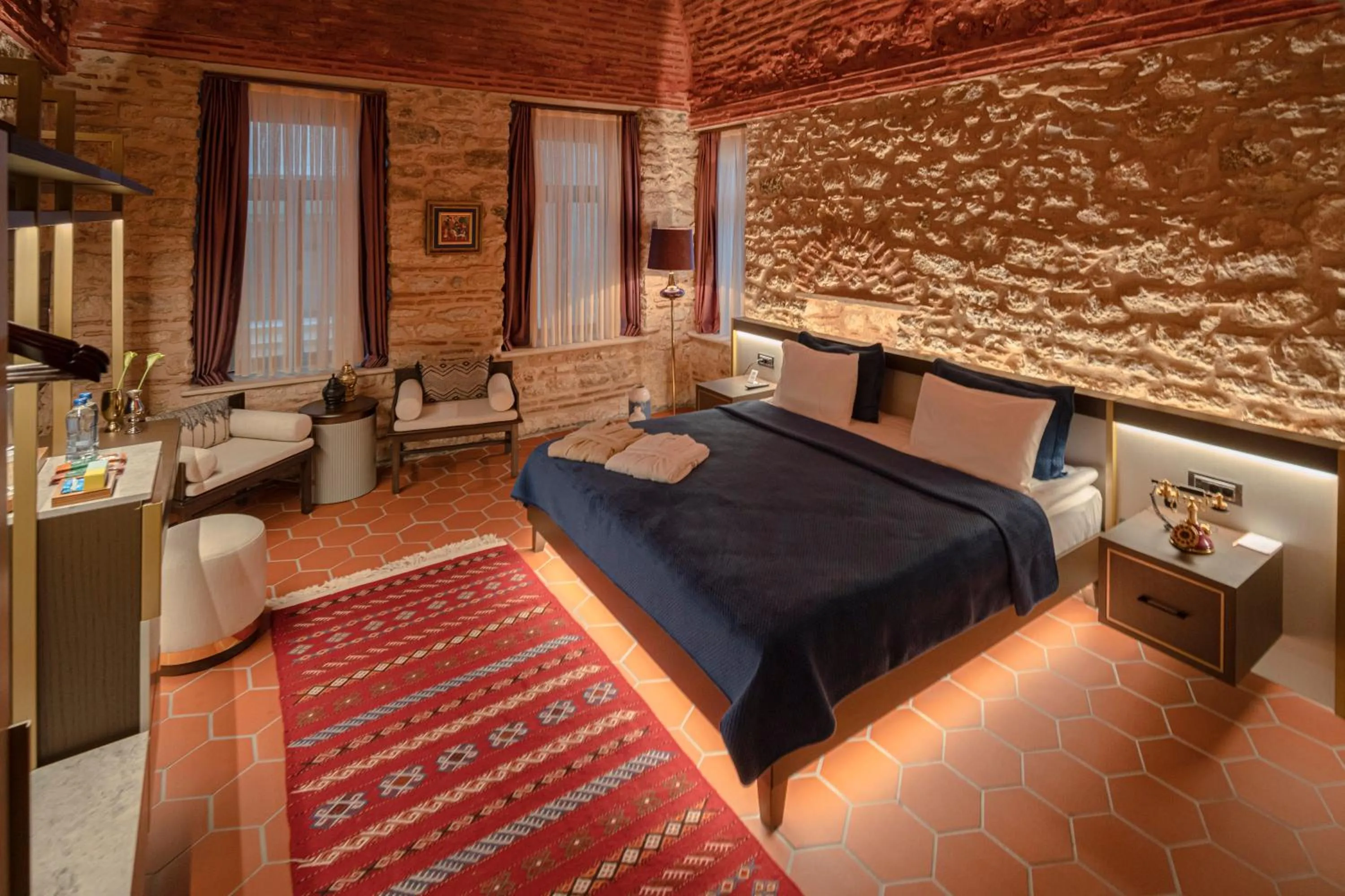 Bed in Han 1772 Hotel