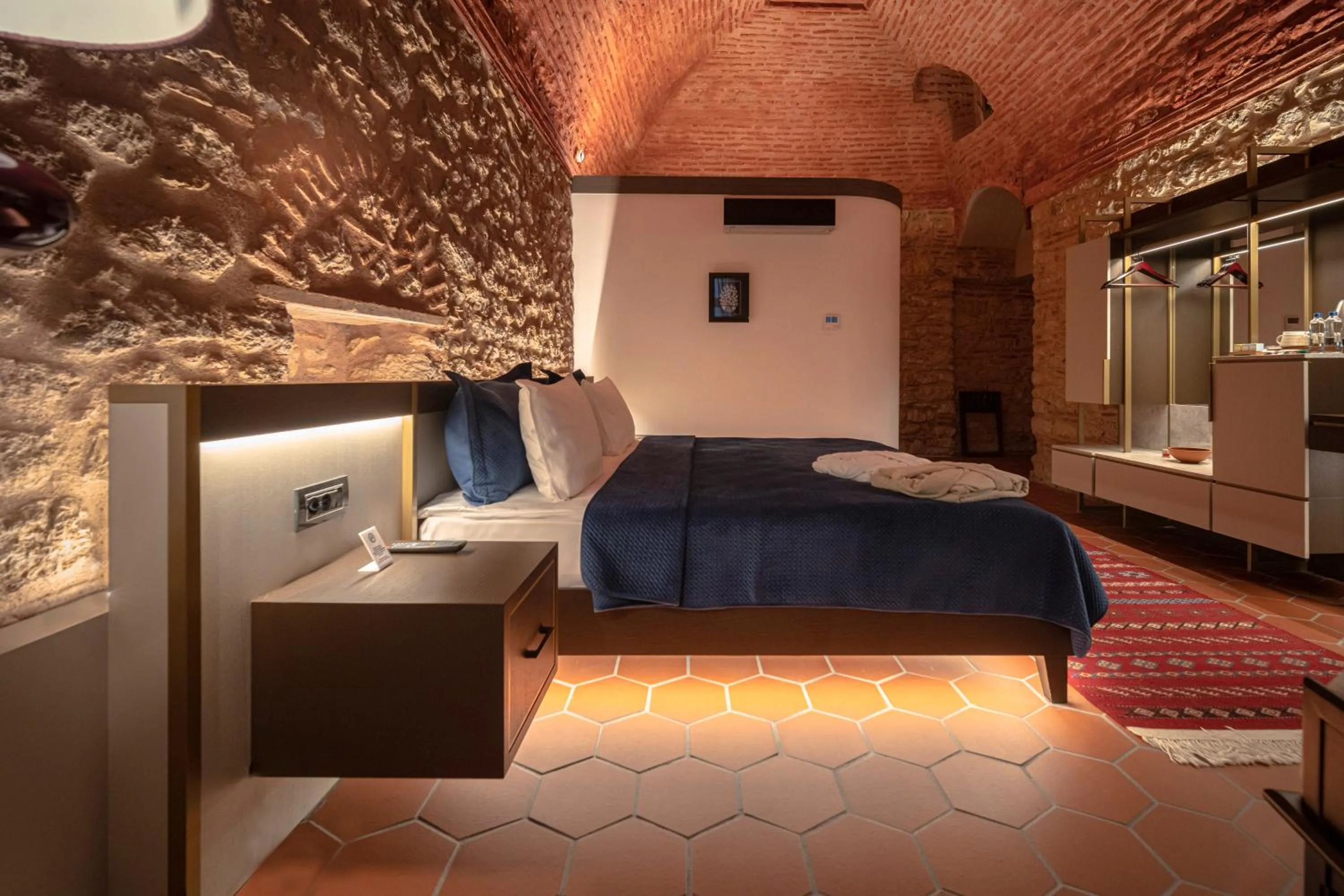 Bed in Han 1772 Hotel