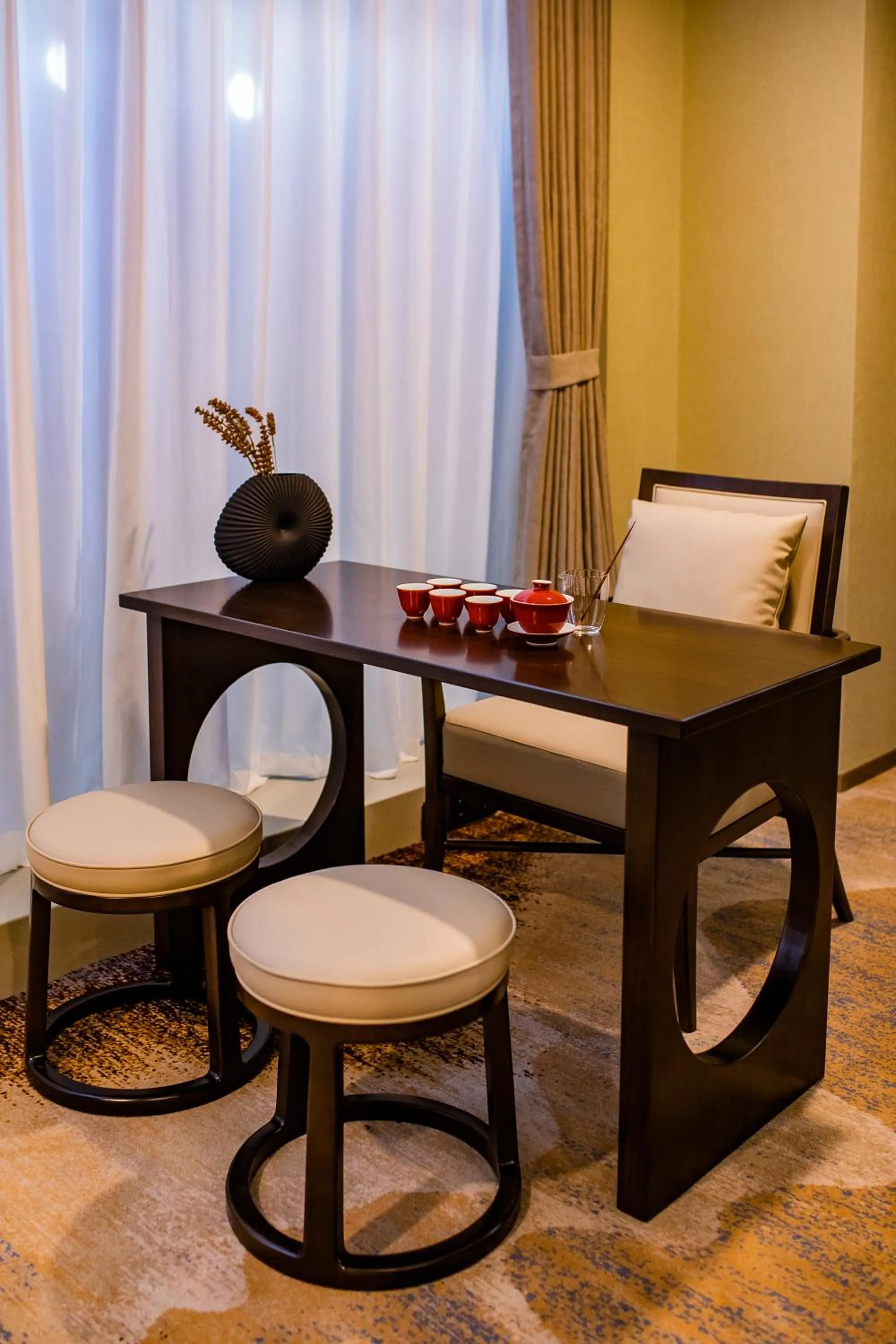 Seating area in LDS Hotel Belgrade