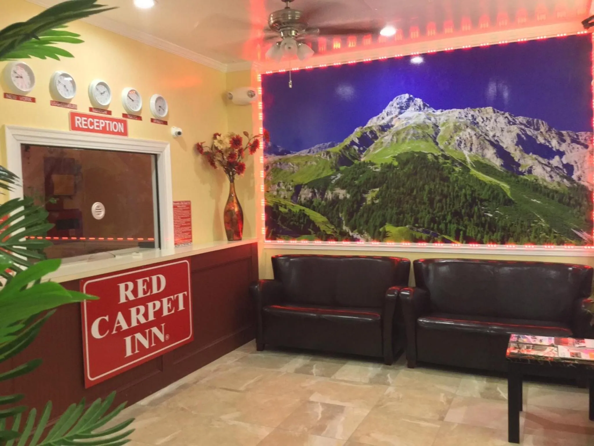 Lobby or reception in Red Carpet Inn-Bridgeton/Vineland